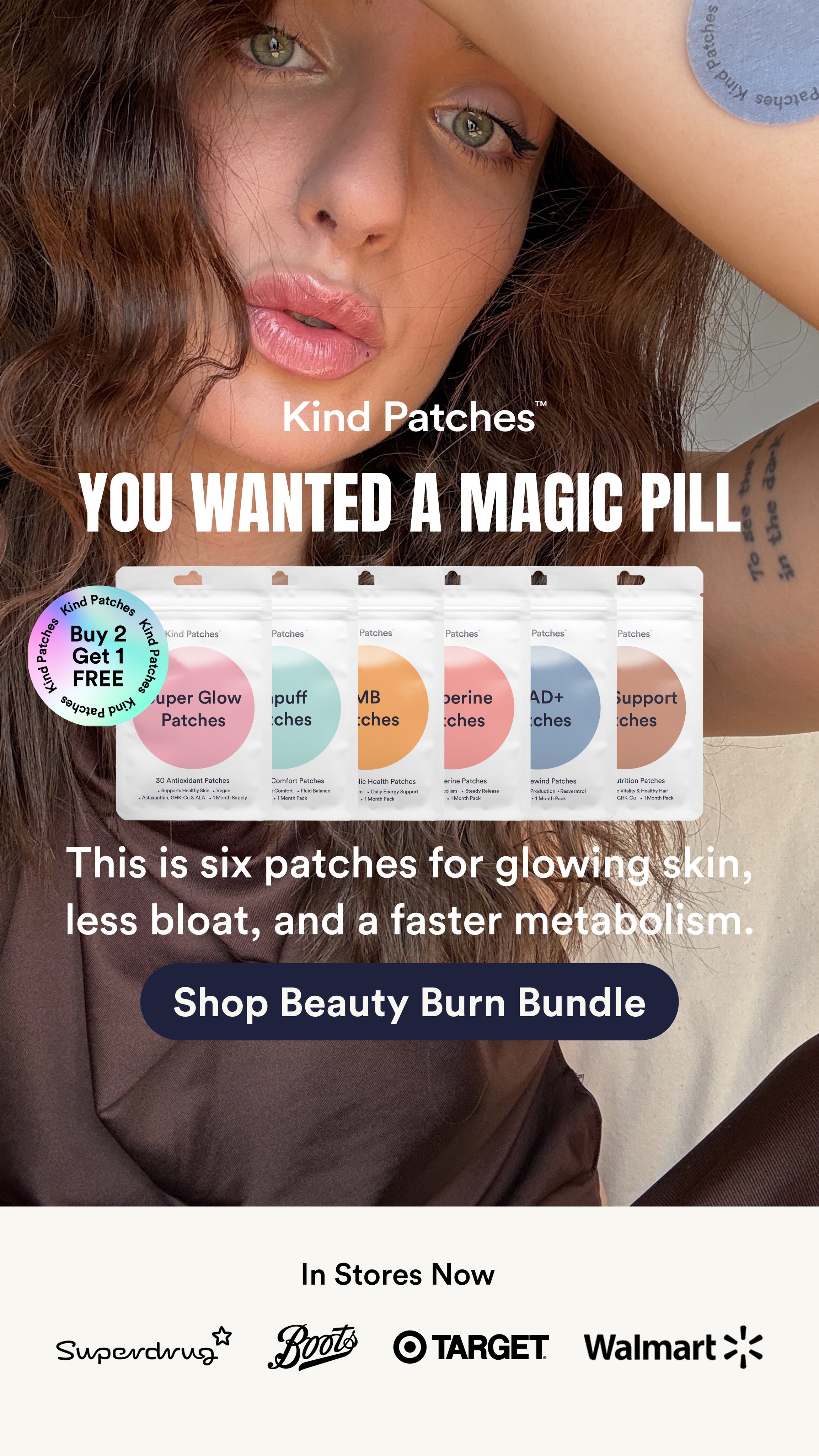 Kind Patches Facebook ad