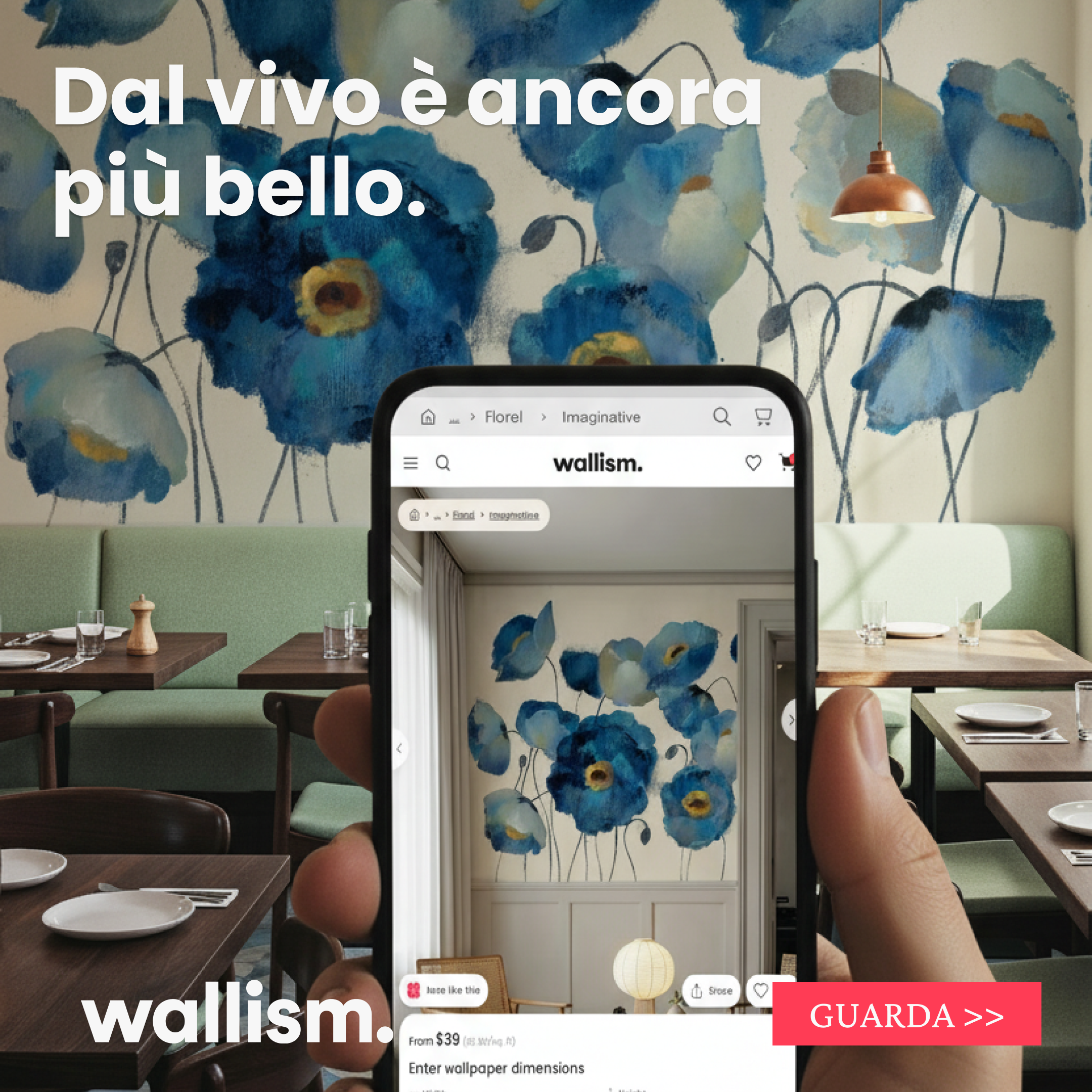 Wallism Facebook ad