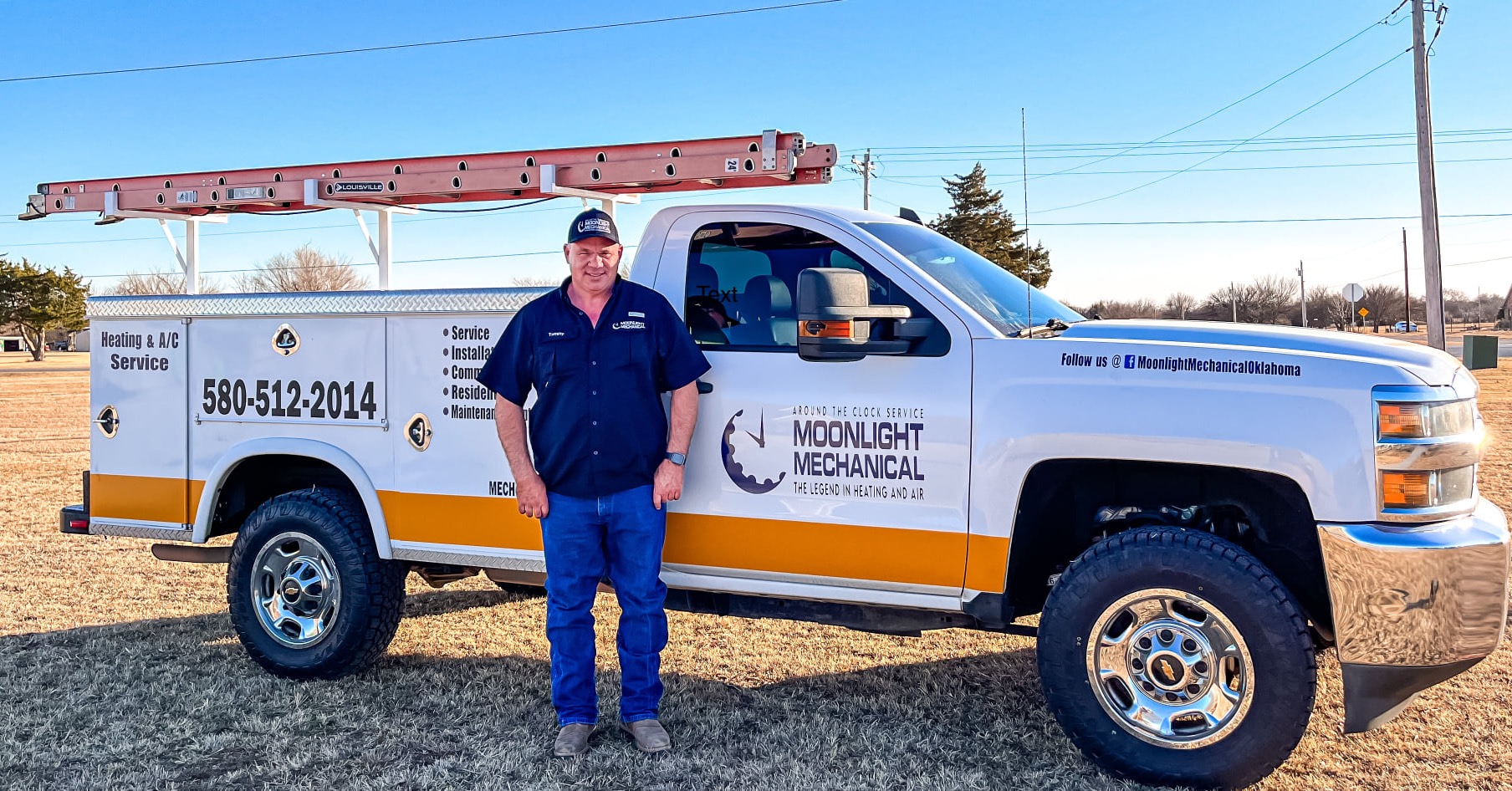 Moonlight Mechanical Heating and Air Facebook ad: Moonlight Mechanical