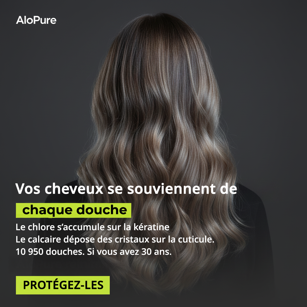 AloPure Facebook ad: Filtrez votre eau, pas vos photos