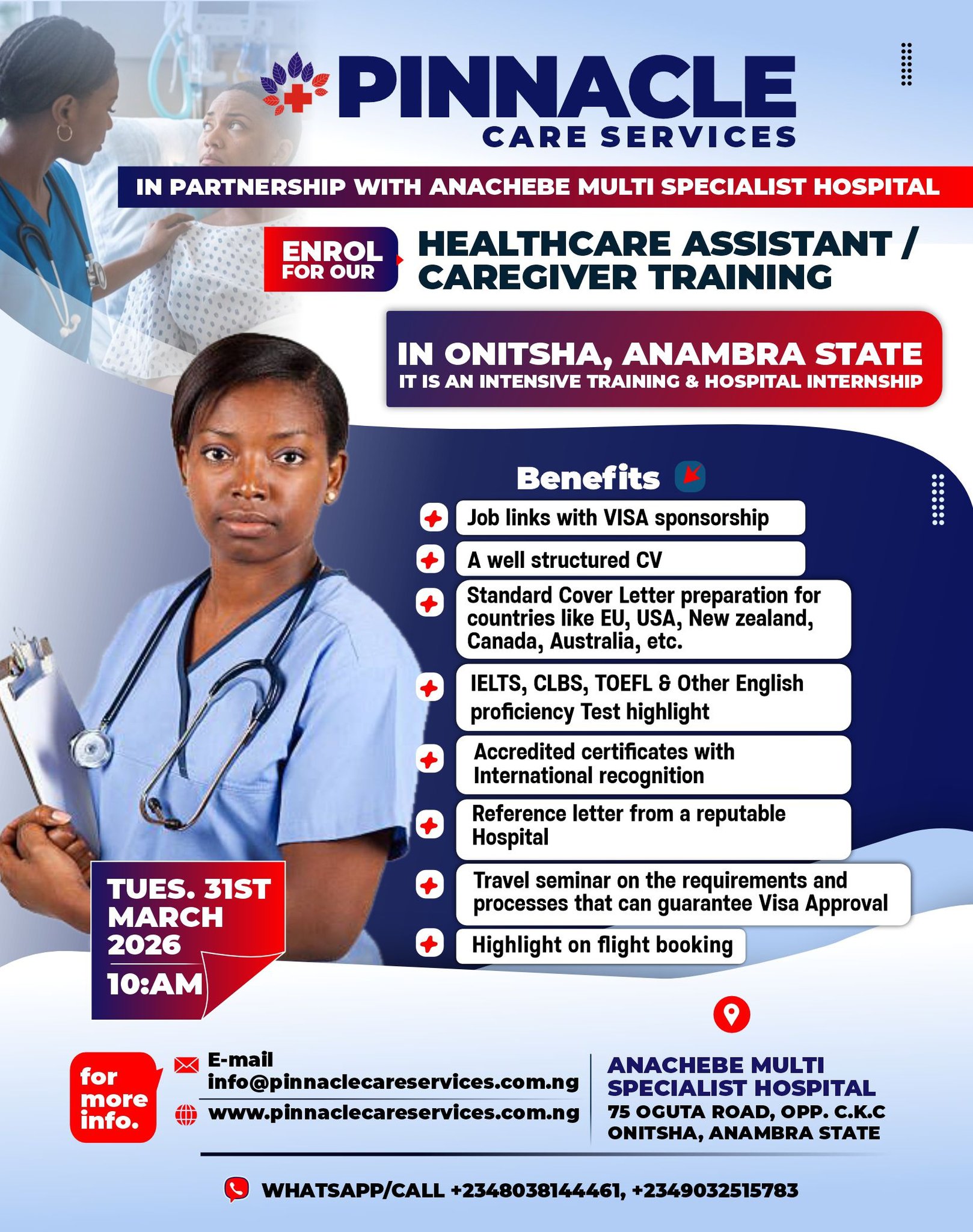 Pinnacle Care Services Facebook ad