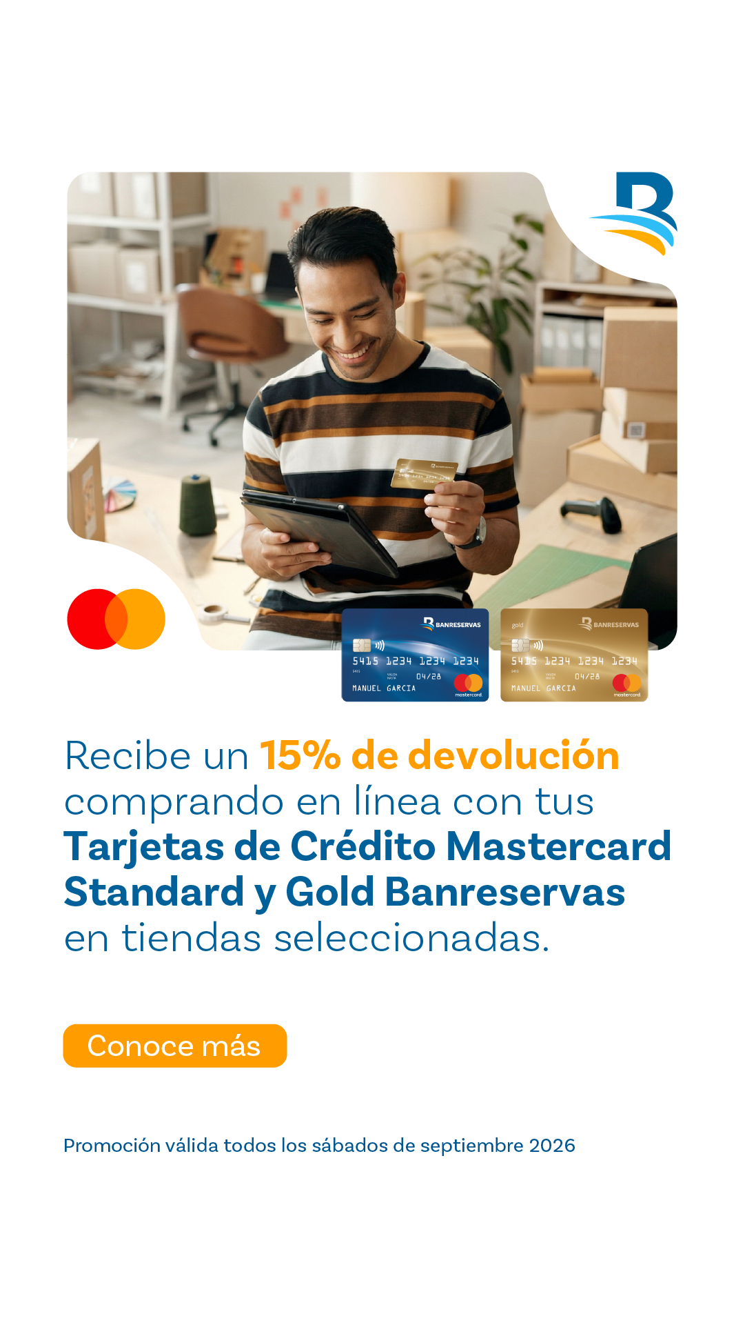 Banreservas Facebook ad: Personal | Banreservas