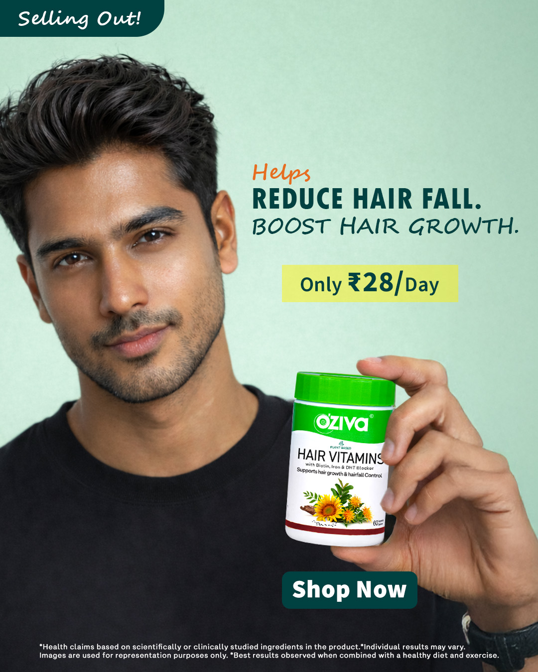 OZiva Facebook ad