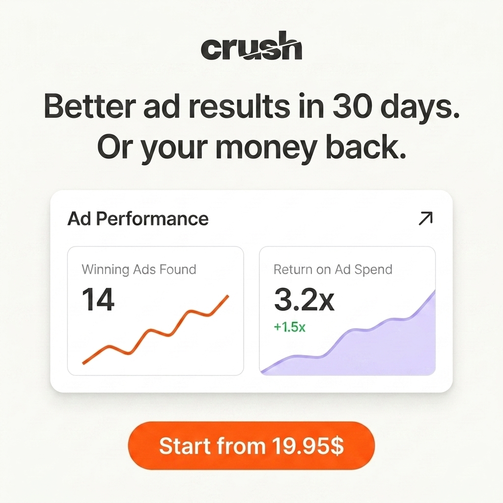 trycrush.ai Facebook ad