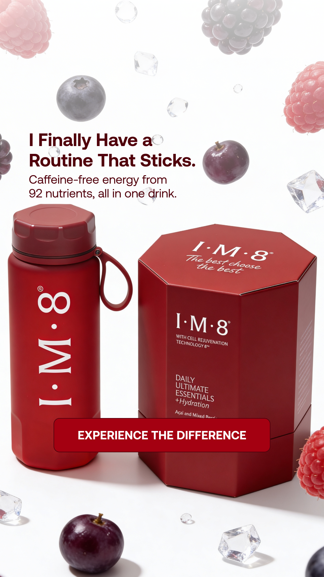 IM8 Health Facebook ad