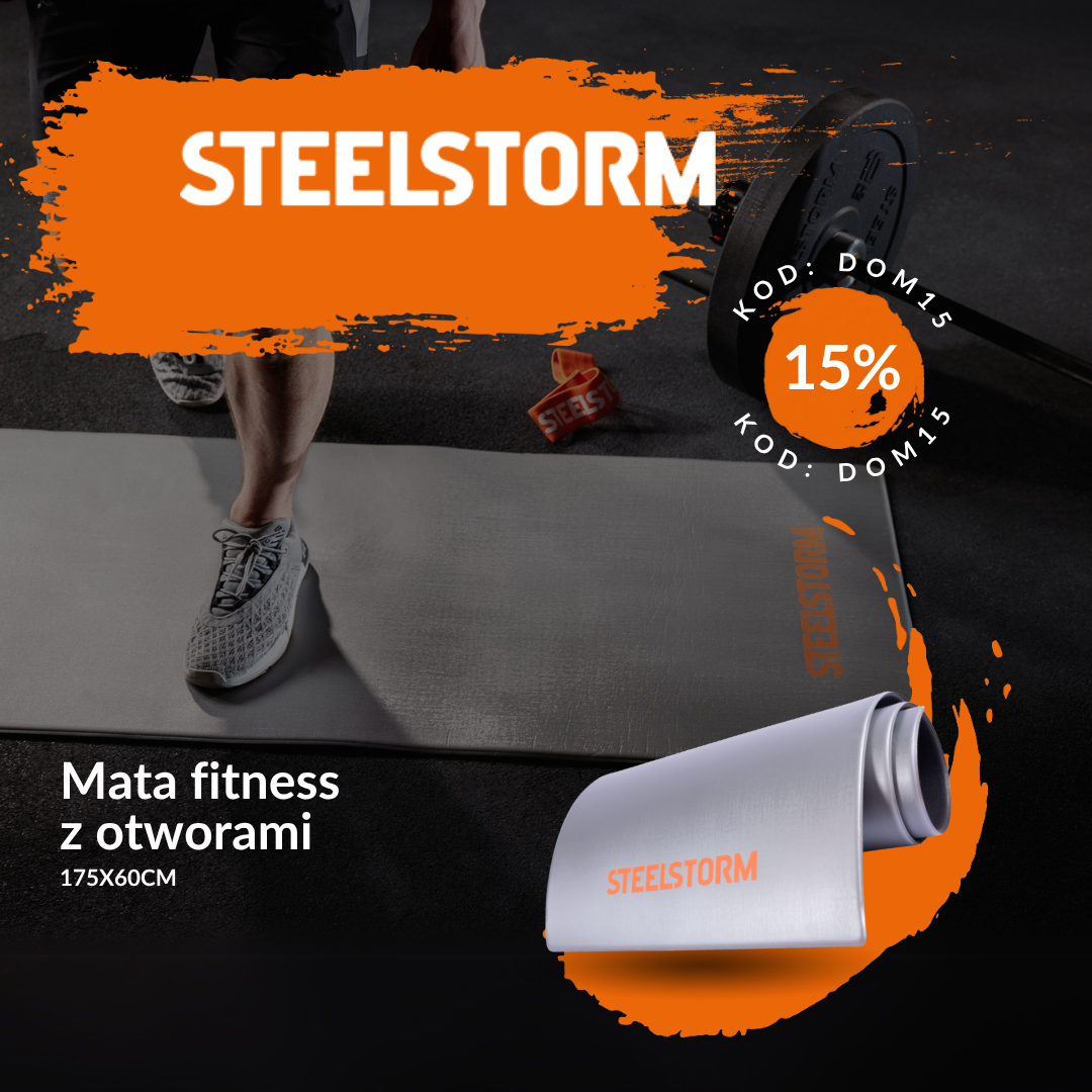 STEELSTORM Facebook ad: Myślisz, że w kawalerce nie da się trenować?