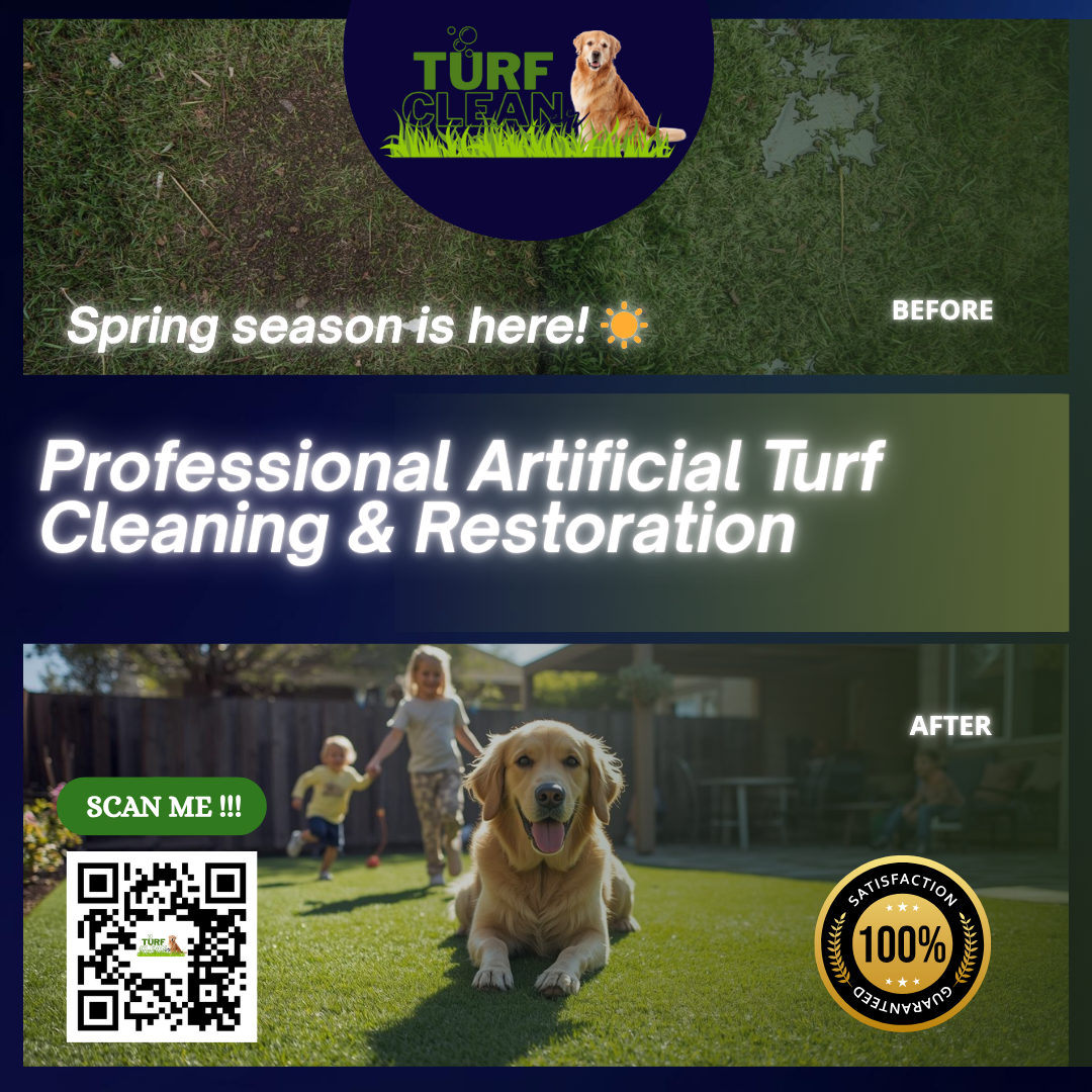 Turf Cleaner Facebook ad: Before & After Turf Results