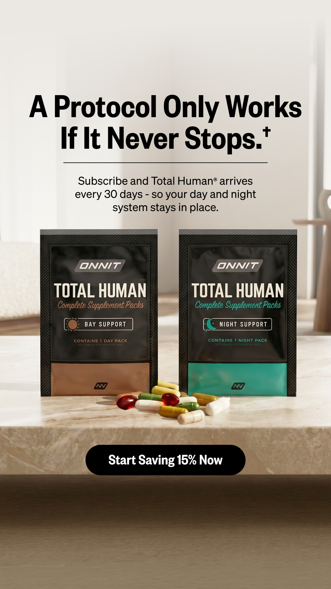 Onnit Facebook ad
