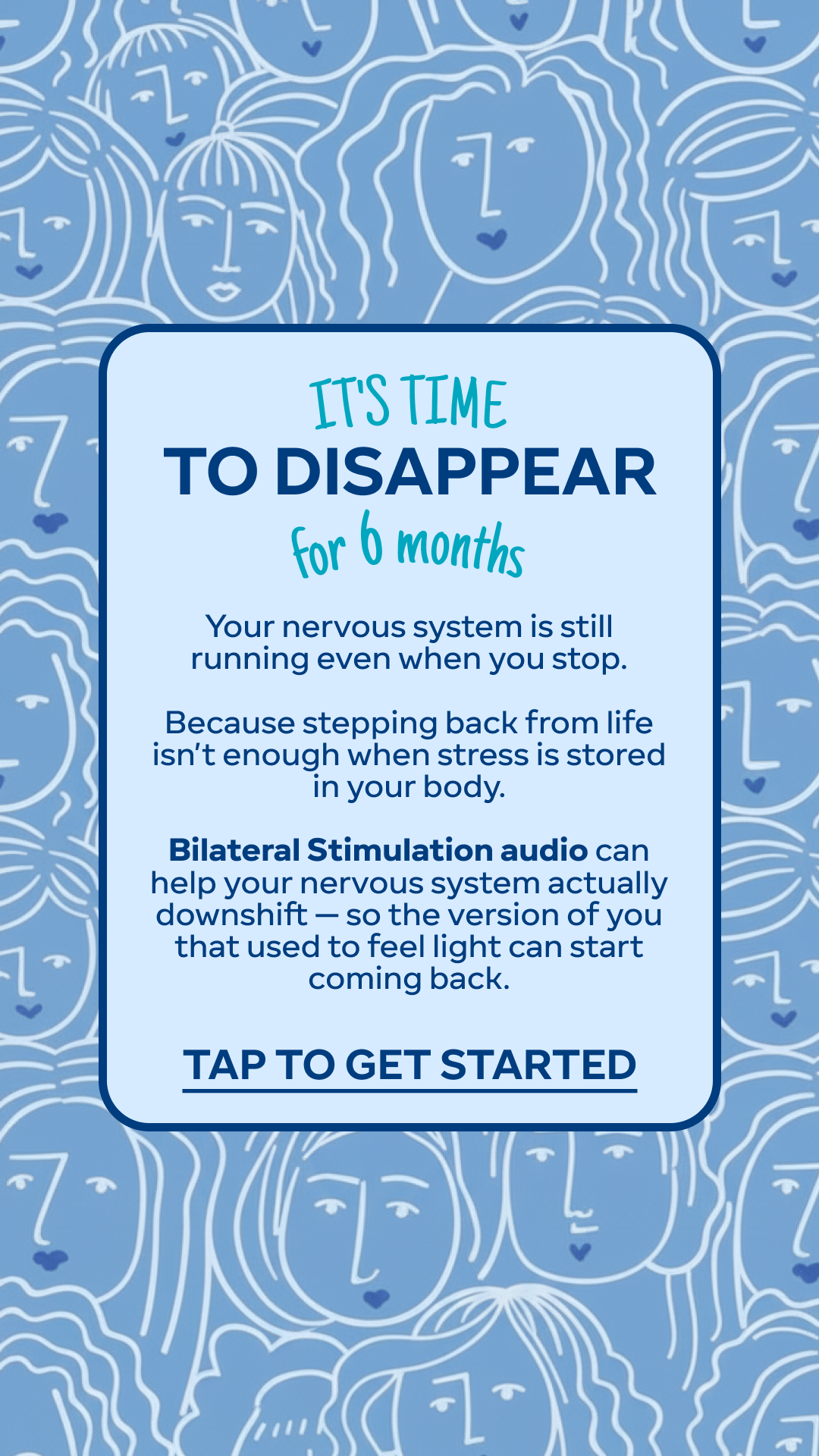Calm Facebook ad