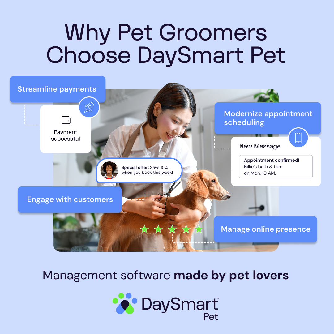 DaySmart Pet Facebook ad: Run Your Grooming Shop Like a Pro