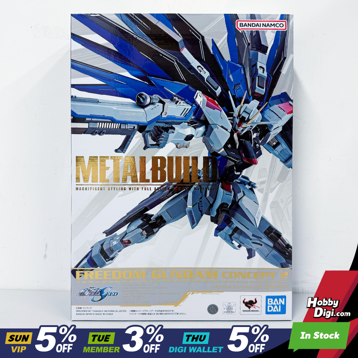 Anime - HobbyDigi Malaysia Facebook ad: 【Metal Build Freedom Gundam In Stock!】