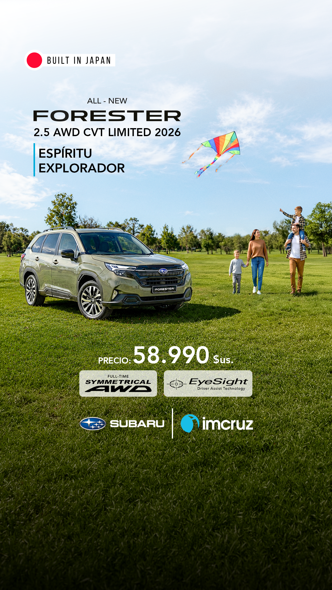 Subaru Bolivia Oficial Facebook ad