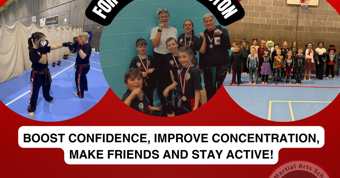 PMAS - Boston club Facebook ad: KICKBOXING IN BOSTON, FIRST SESSION FREE!