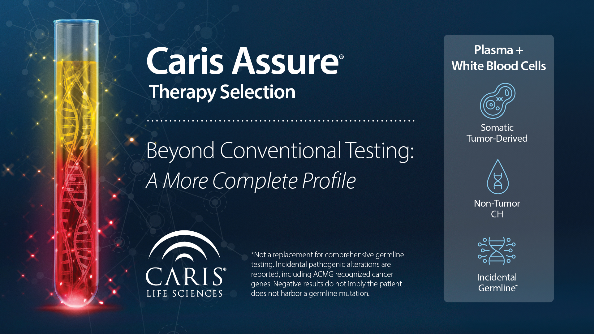 Caris Life Sciences Facebook ad: Caris Assure | Caris Life Sciences