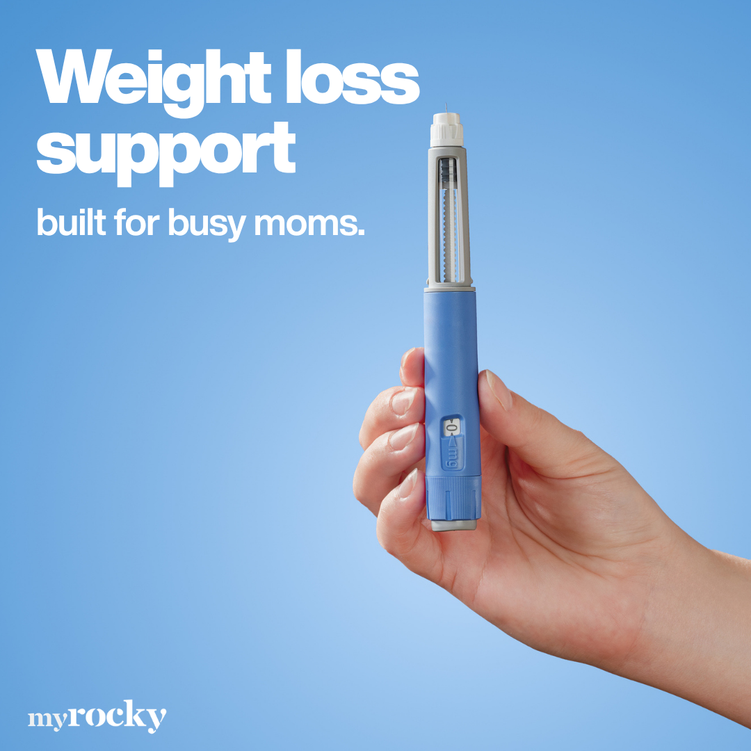 The Rocky Health Facebook ad: Built for Busy Moms