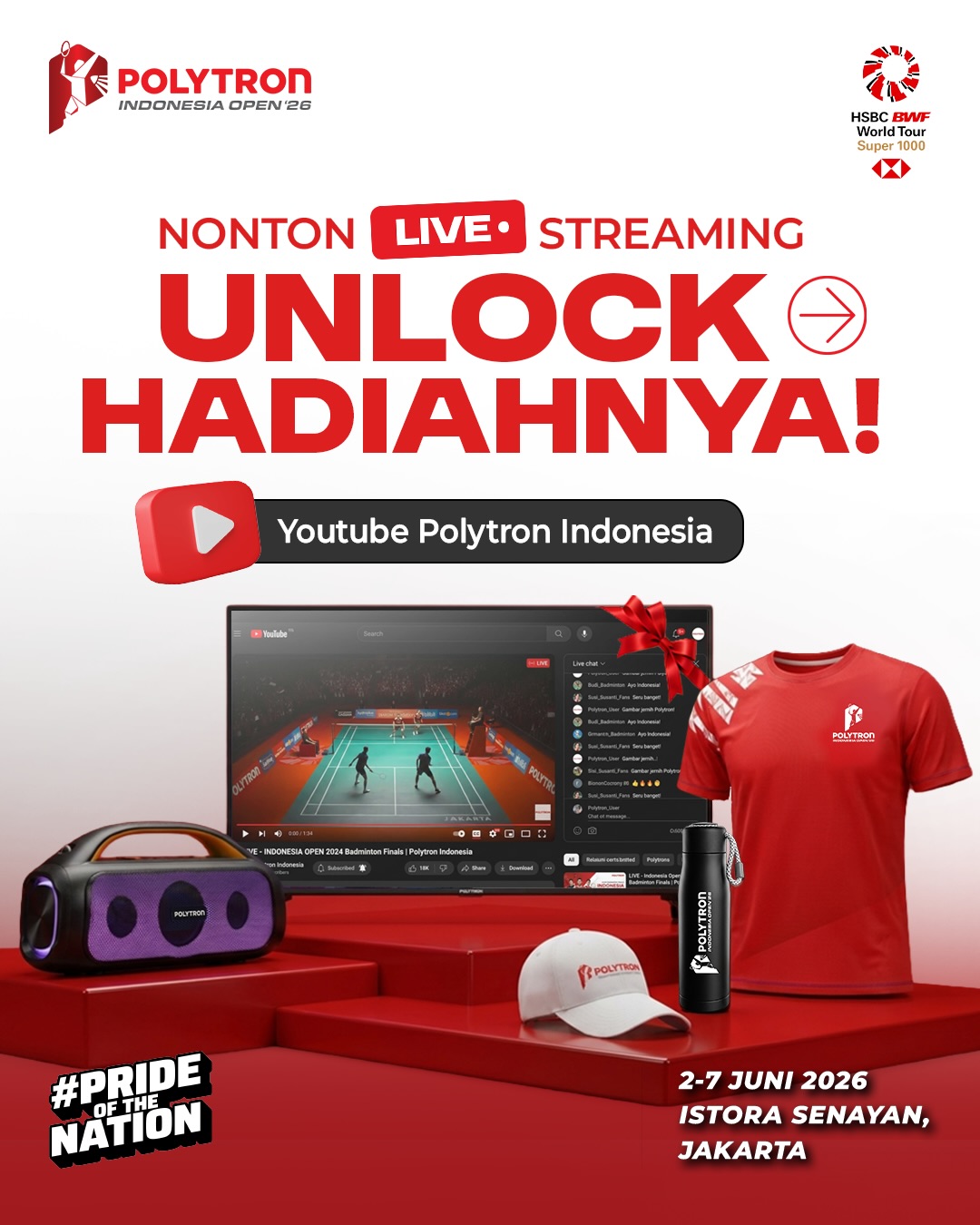 Polytron Facebook ad