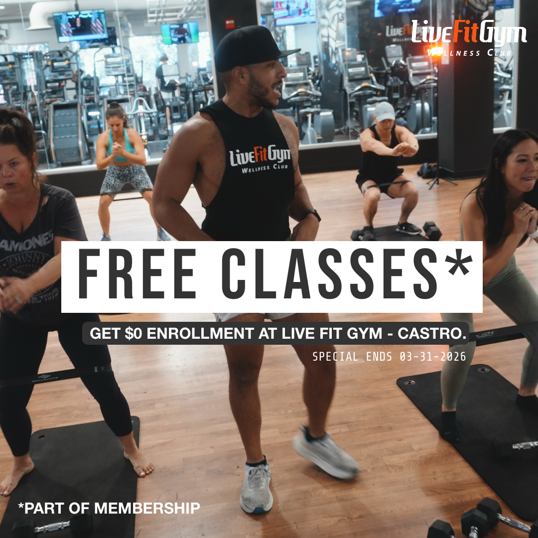 Live Fit Gym Facebook ad