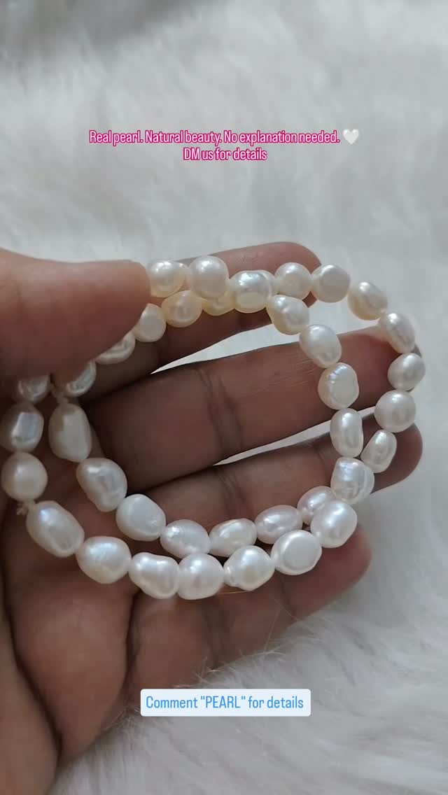 SevenHeaven Astro Facebook ad: Not every pearl bracelet you see is made…