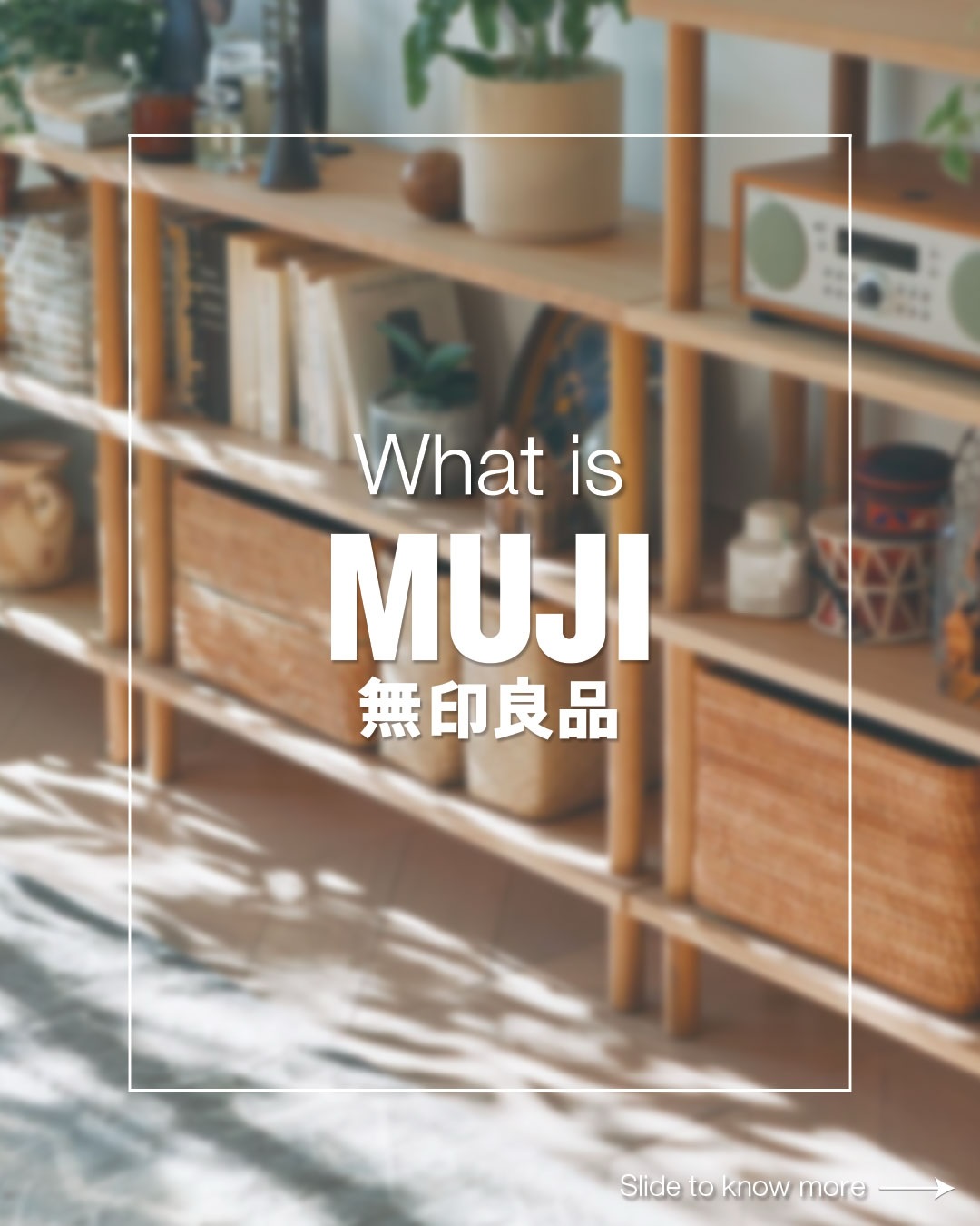 MUJI Malaysia Facebook ad: More than a brand, MUJI is a lifestyle…