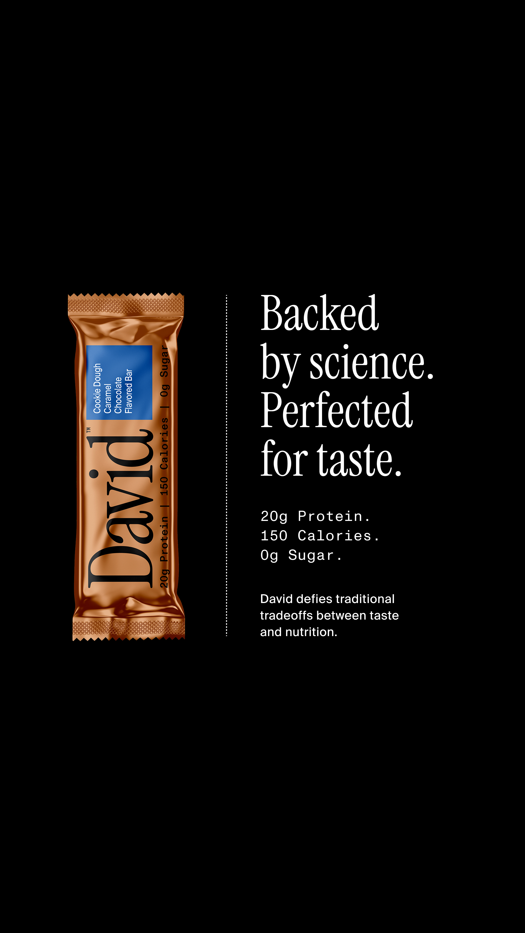 David Protein Facebook ad