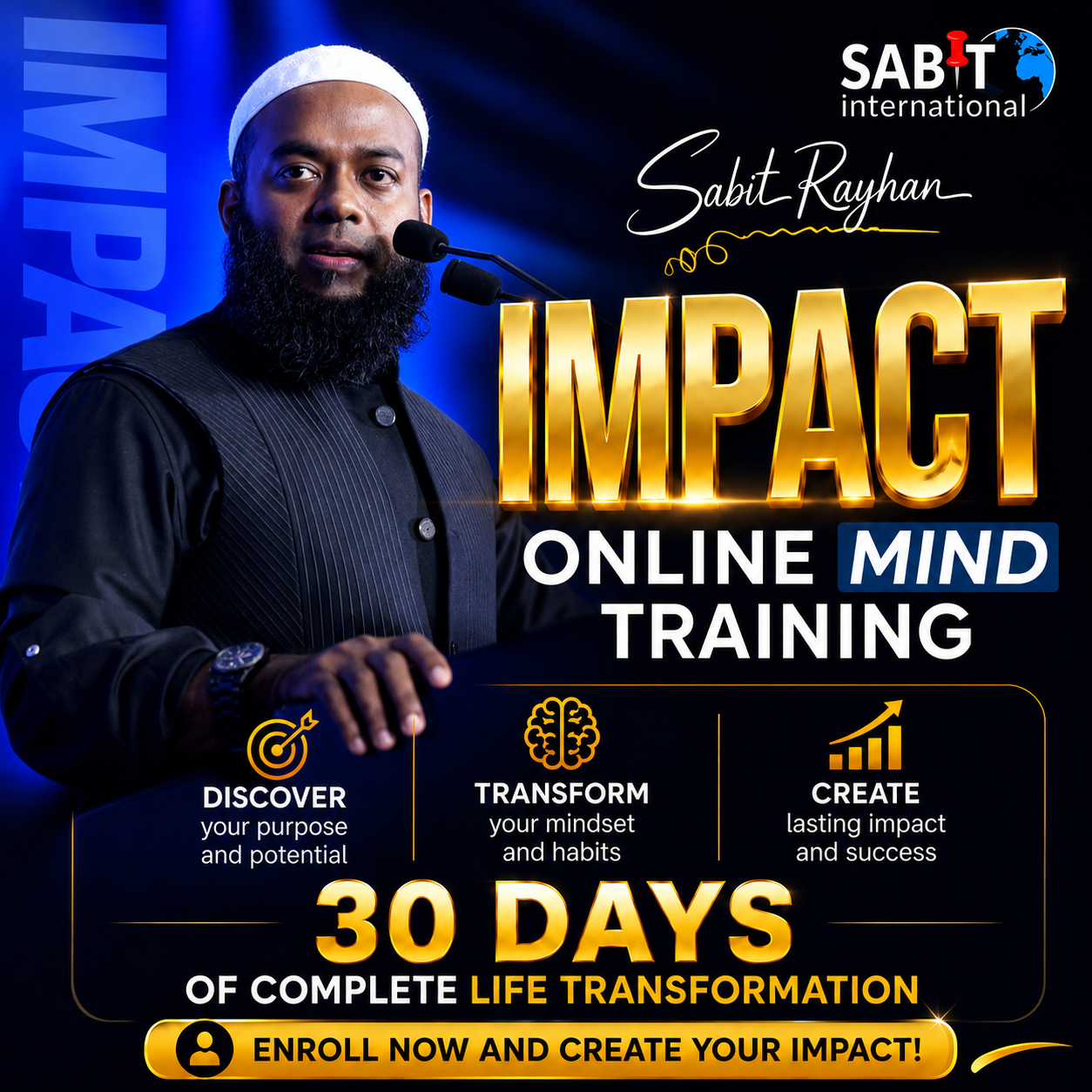 Sabit International Facebook ad: Limited Seats Available!