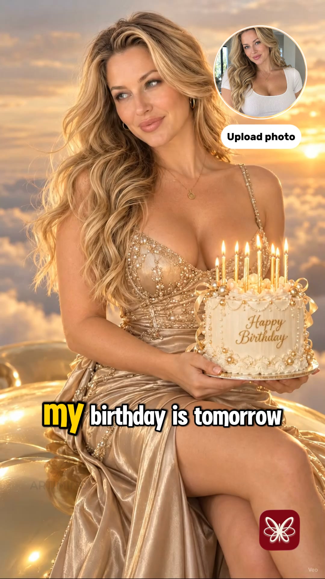 Genius Prompt AI Facebook ad: Make your birthday unforgettable!