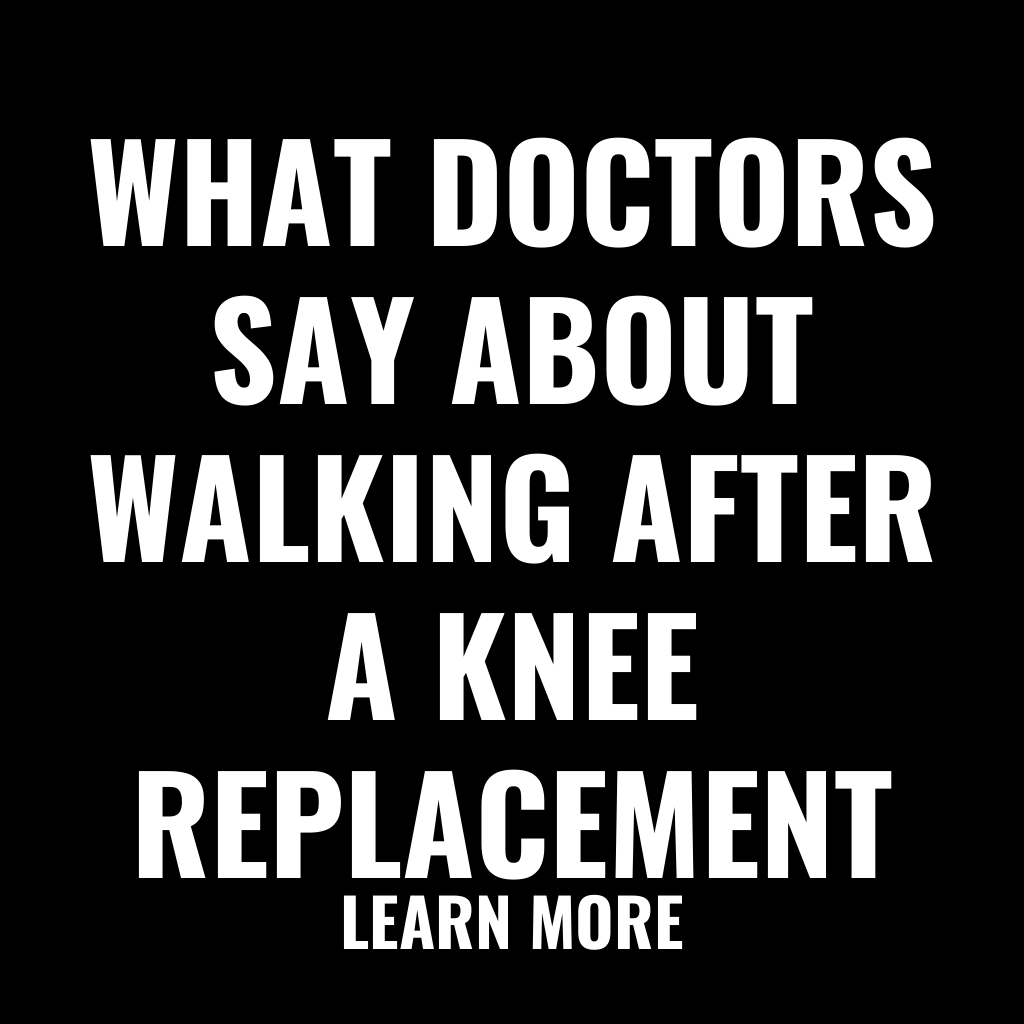 Daily Advisor Facebook ad: Walking After Knee Replacement