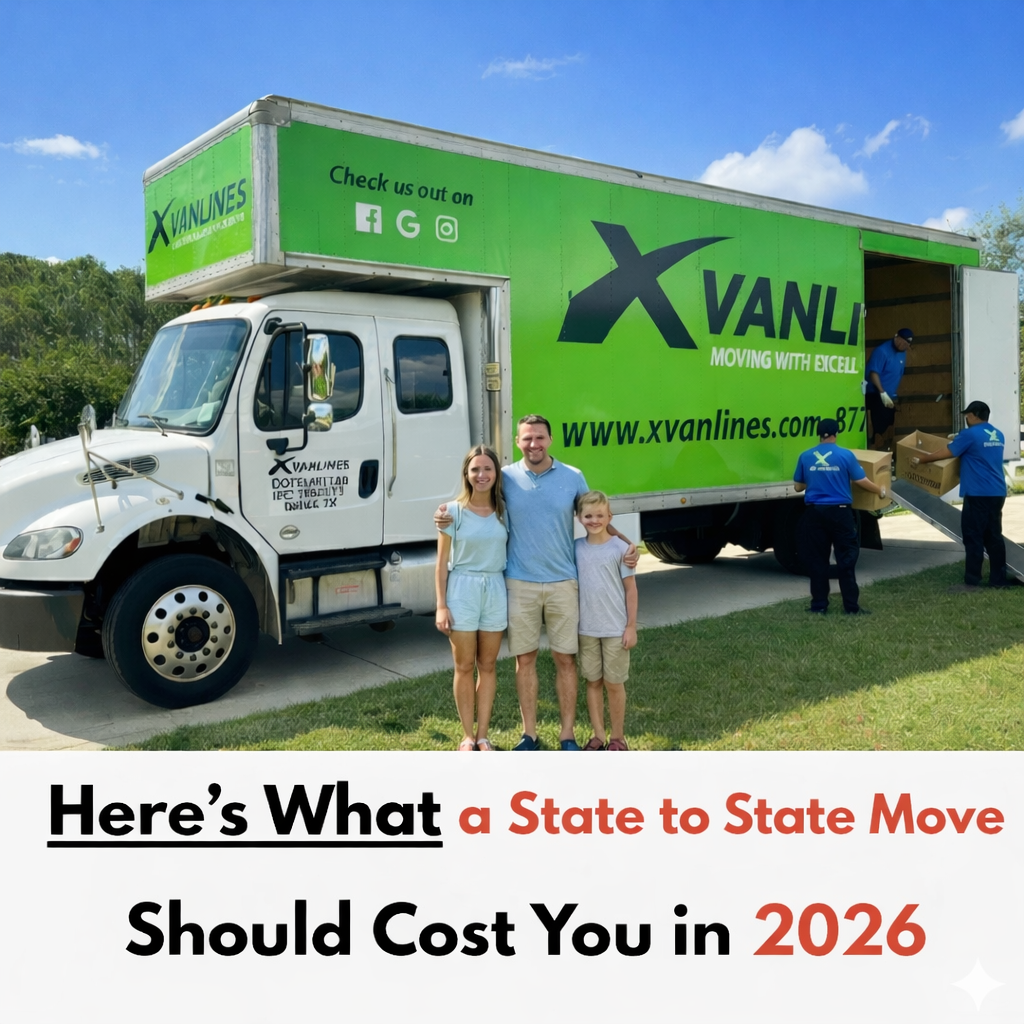 X VAN LINES LLC Facebook ad