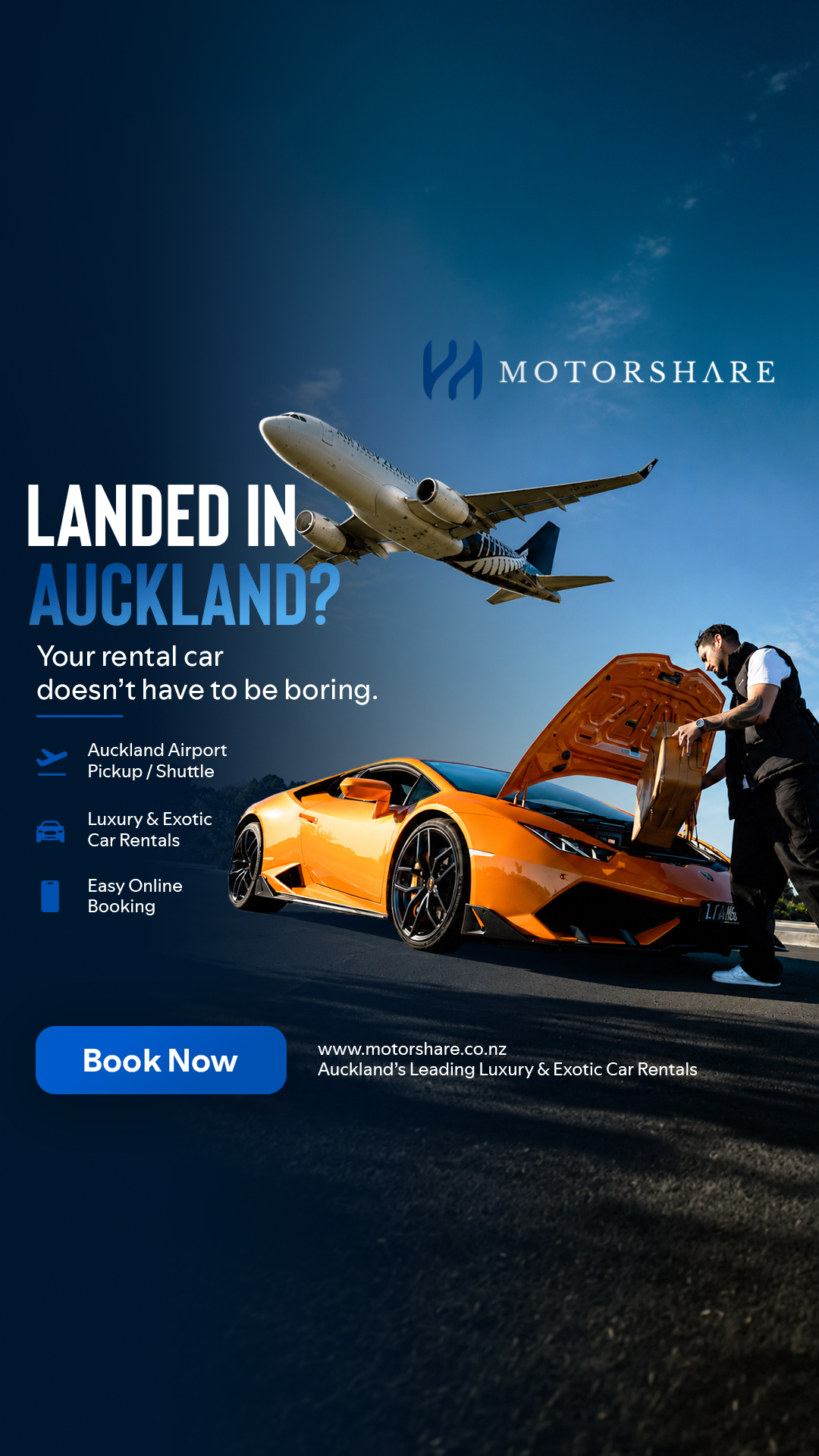 Motorshare NZ Facebook ad