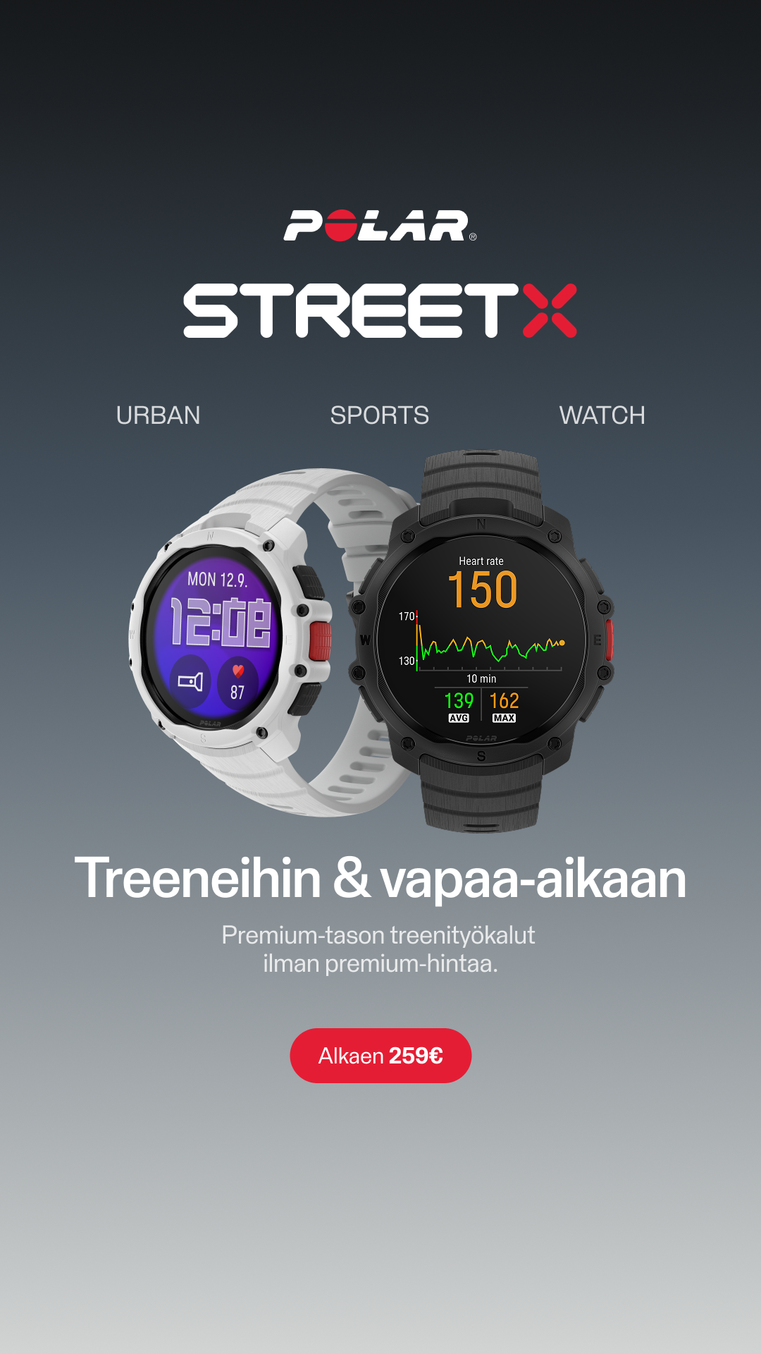 Polar Facebook ad