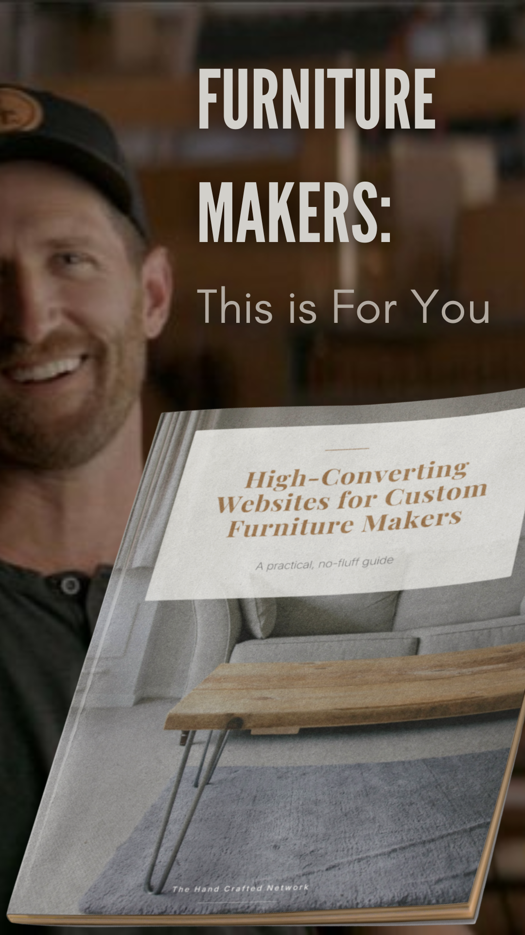 The Hand Crafted Network Facebook ad
