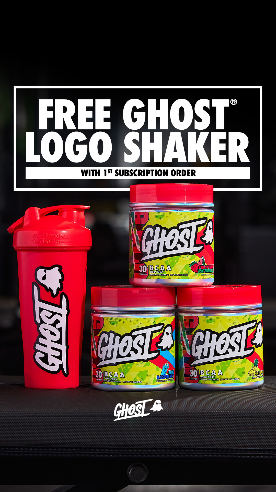 GHOST Facebook ad