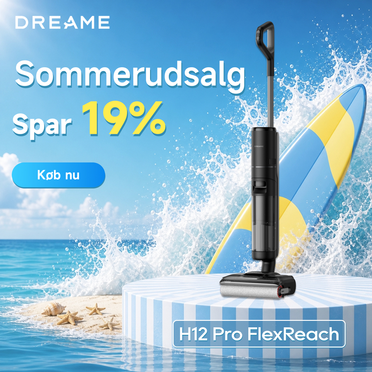 Dreame Store Nordics Facebook ad