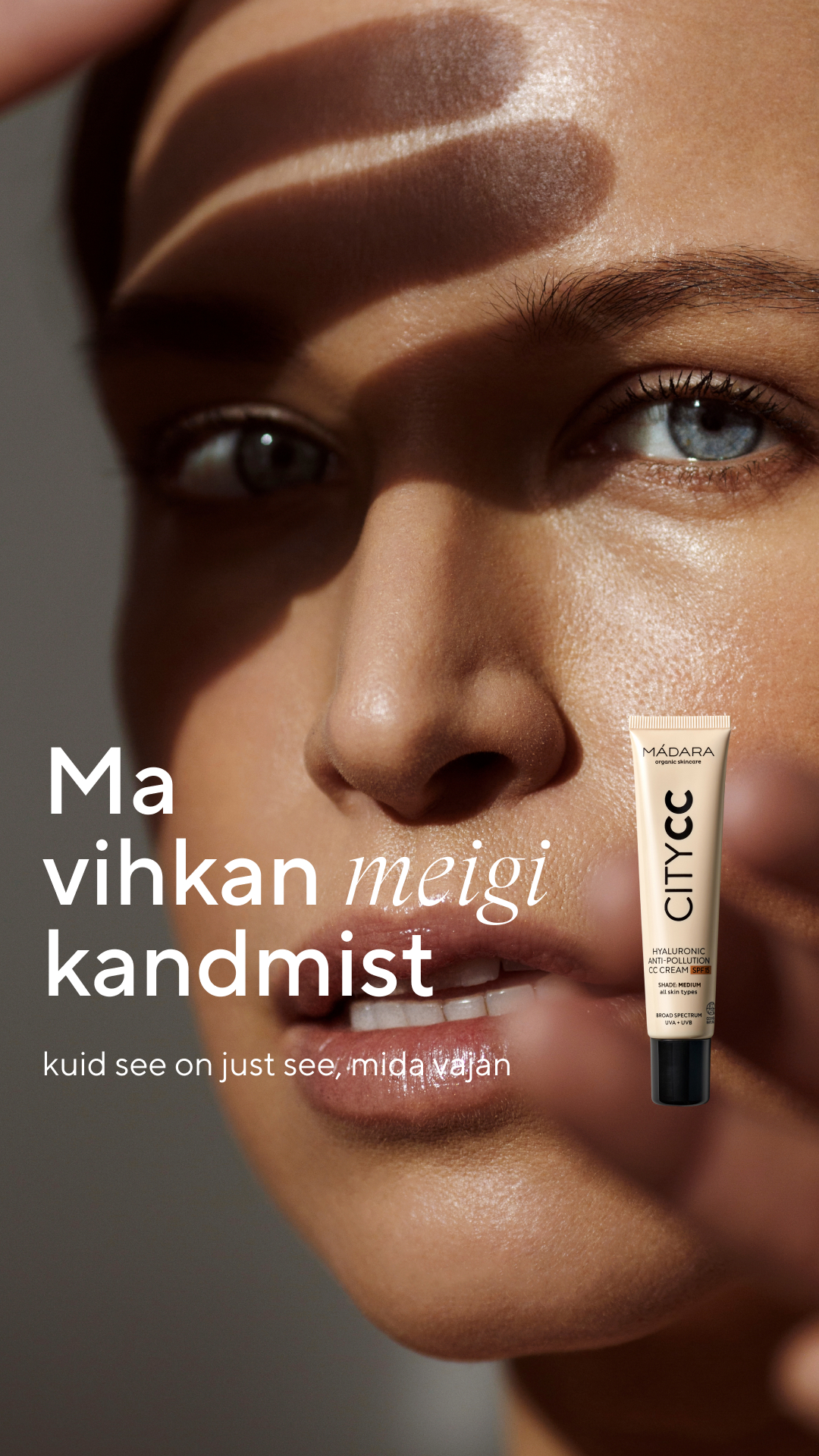 Mádara Organic Skincare Facebook ad