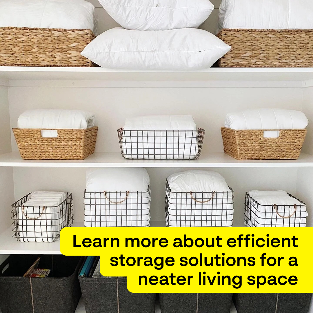 Bright Ideas Facebook ad: Learn more about efficient storage solutions for a neater…