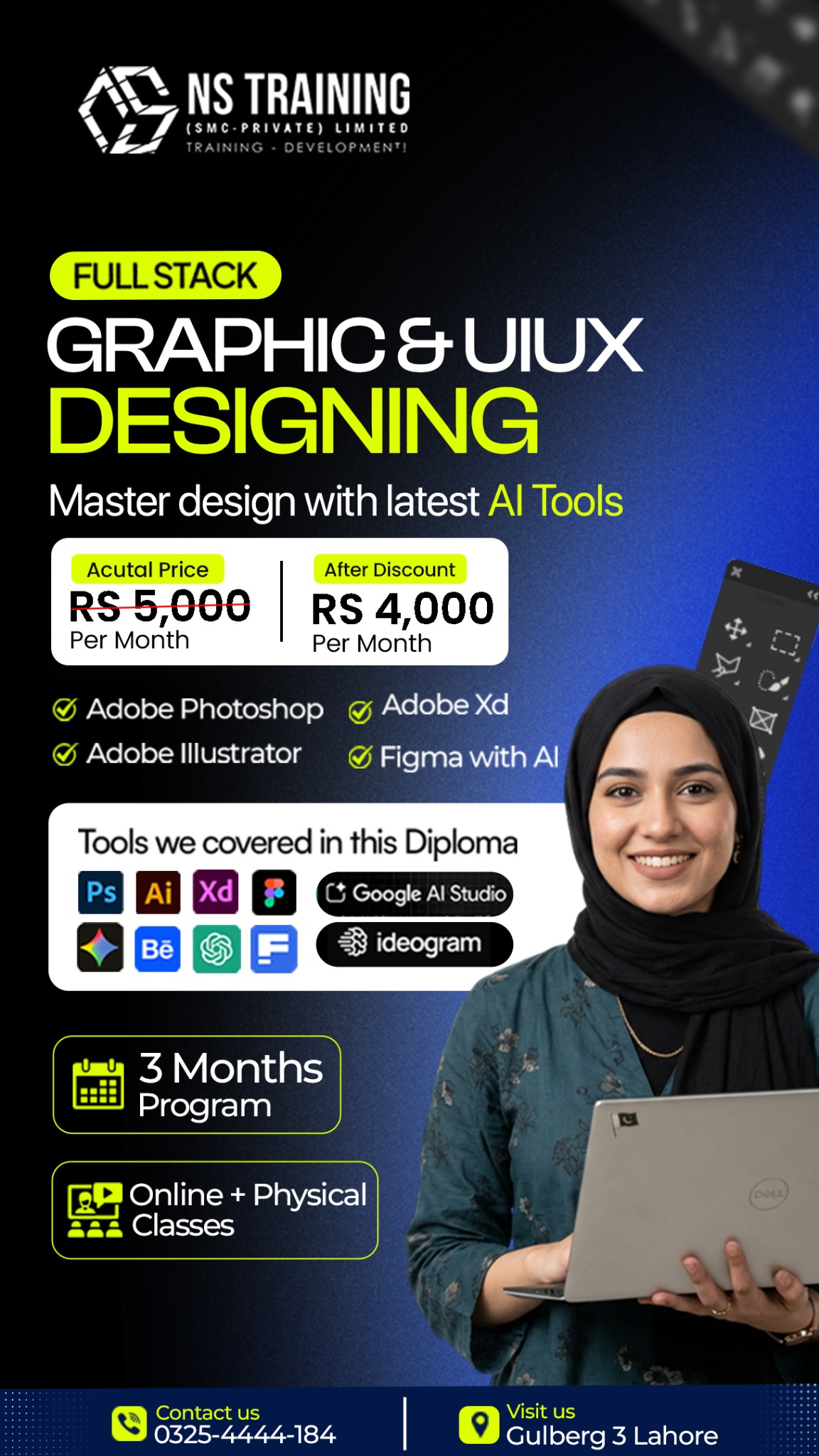 NS Training SMC PVT Ltd Facebook ad