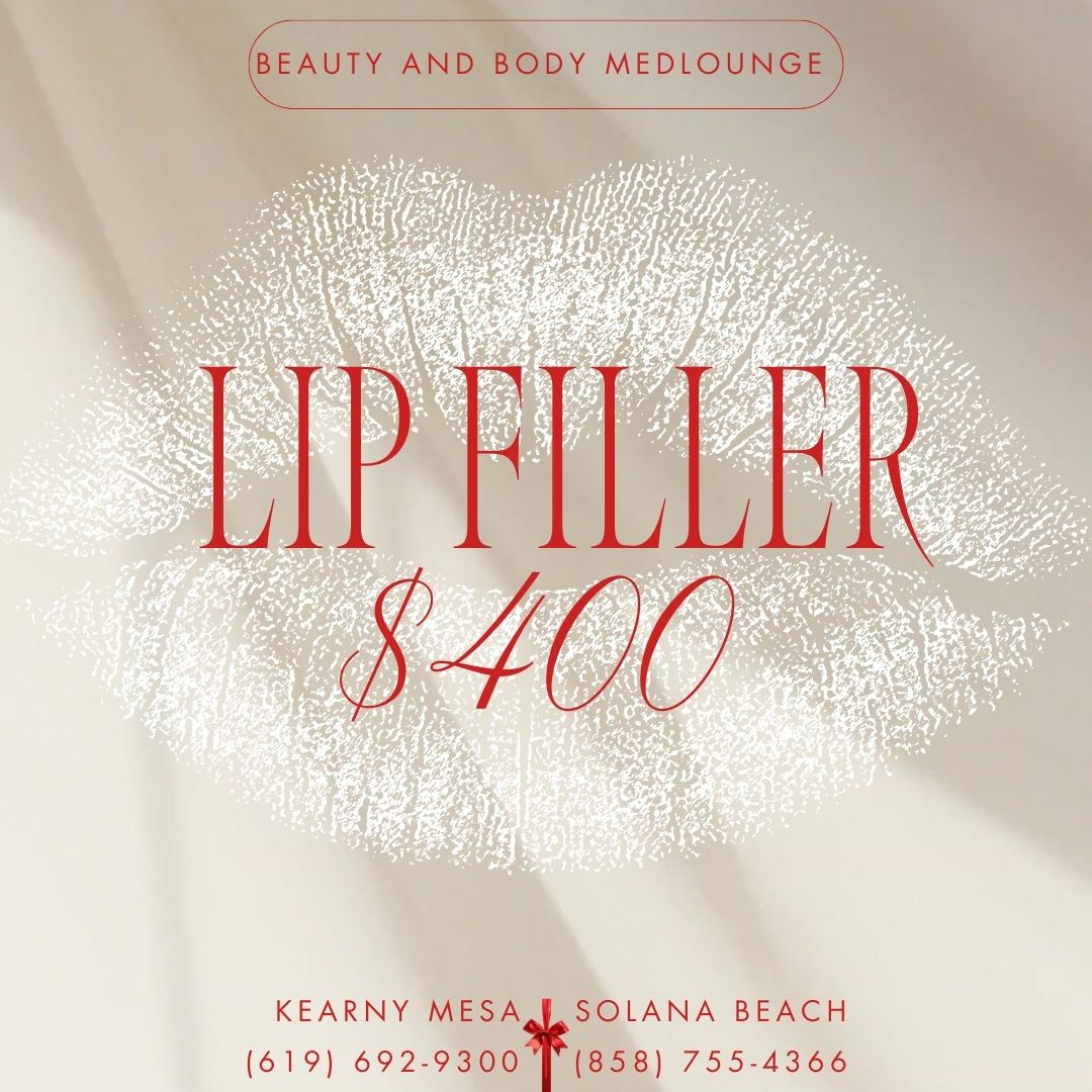 Beauty & Body Medlounge Facebook ad: $400 Lip Filler Promo