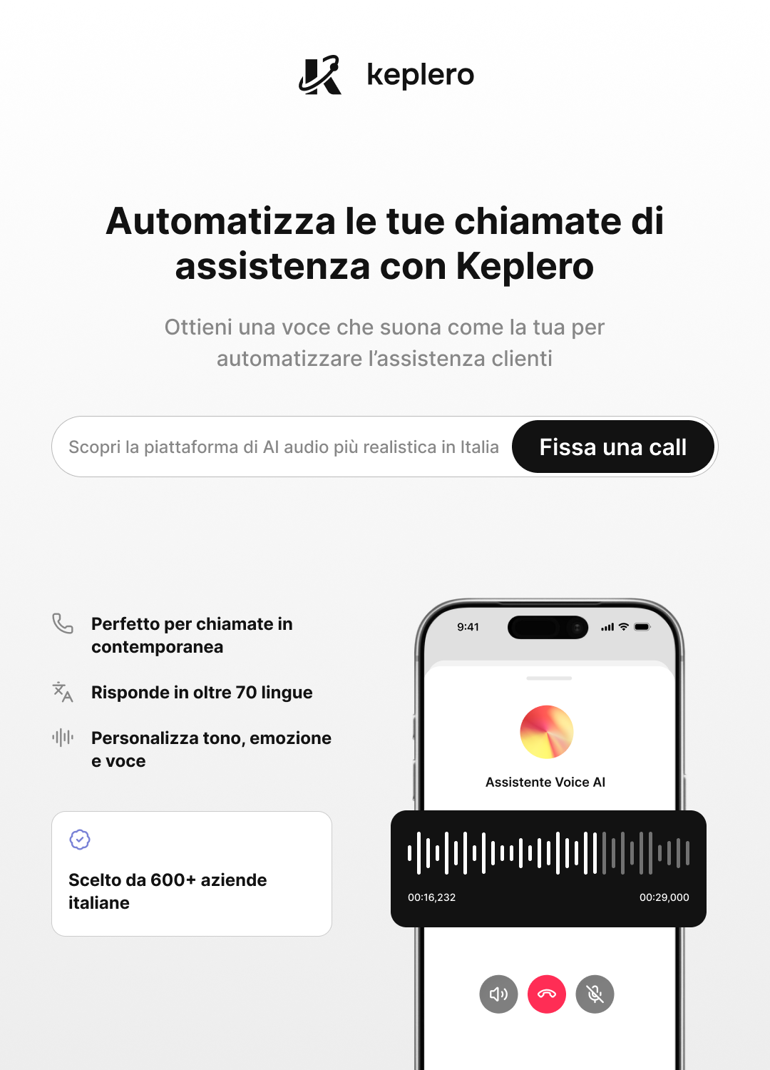 Keplero AI Facebook ad