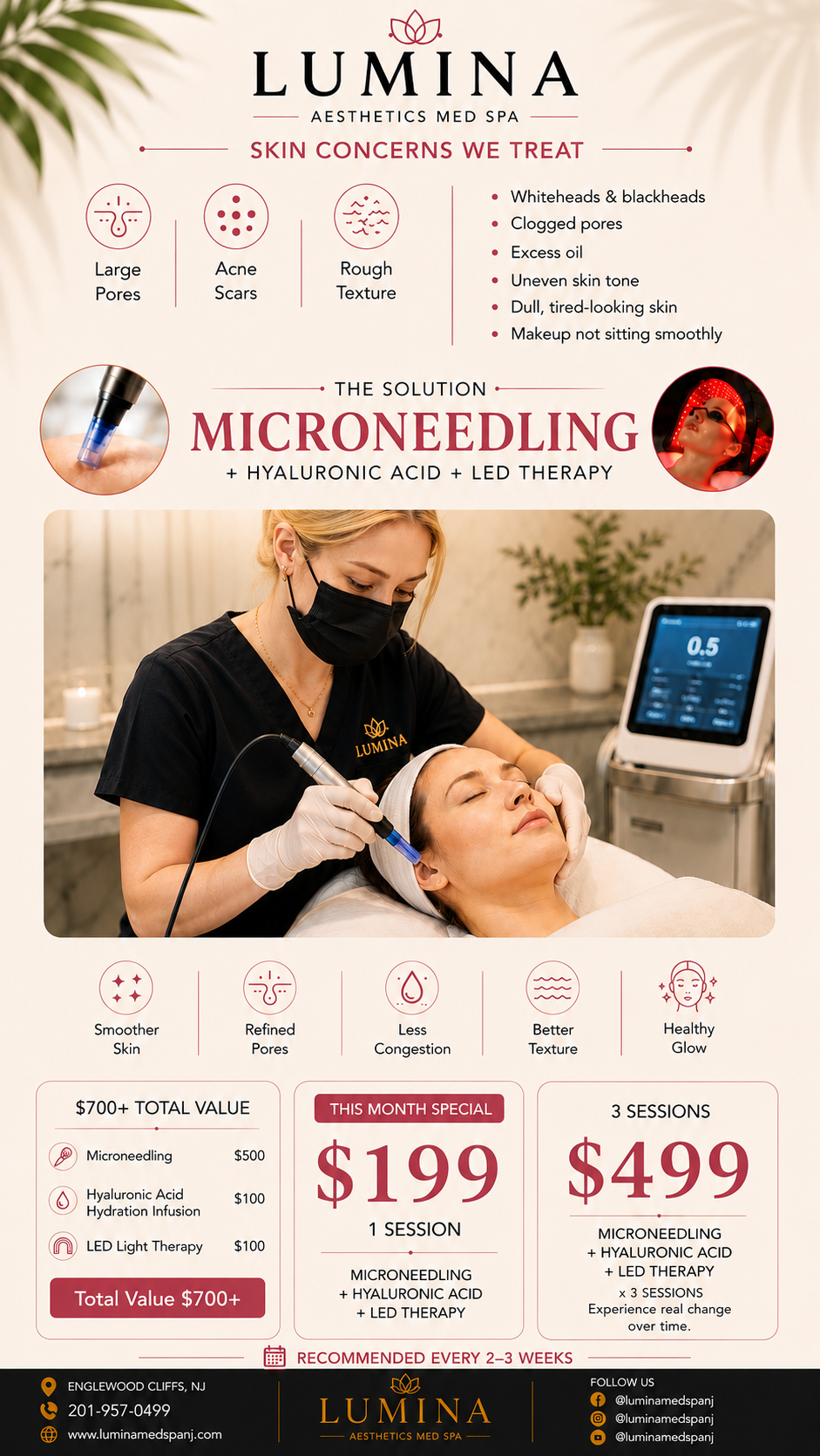 Lumina Aesthetics Med Spa Facebook ad: Limited-Time Offer | Ends MAY 15