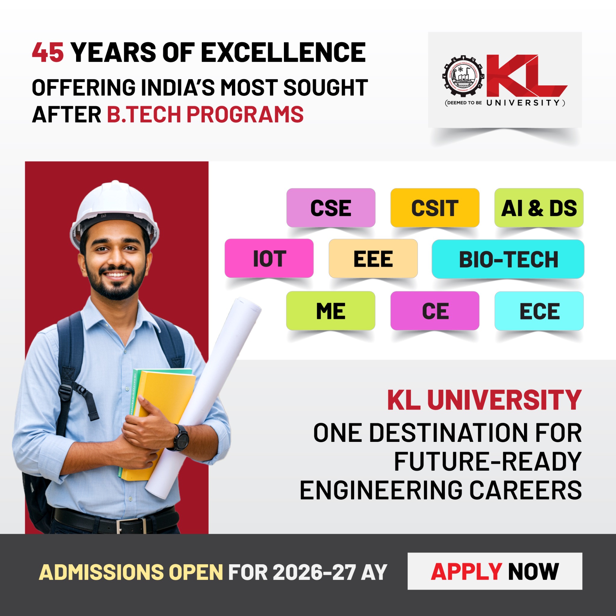 KL University Facebook ad