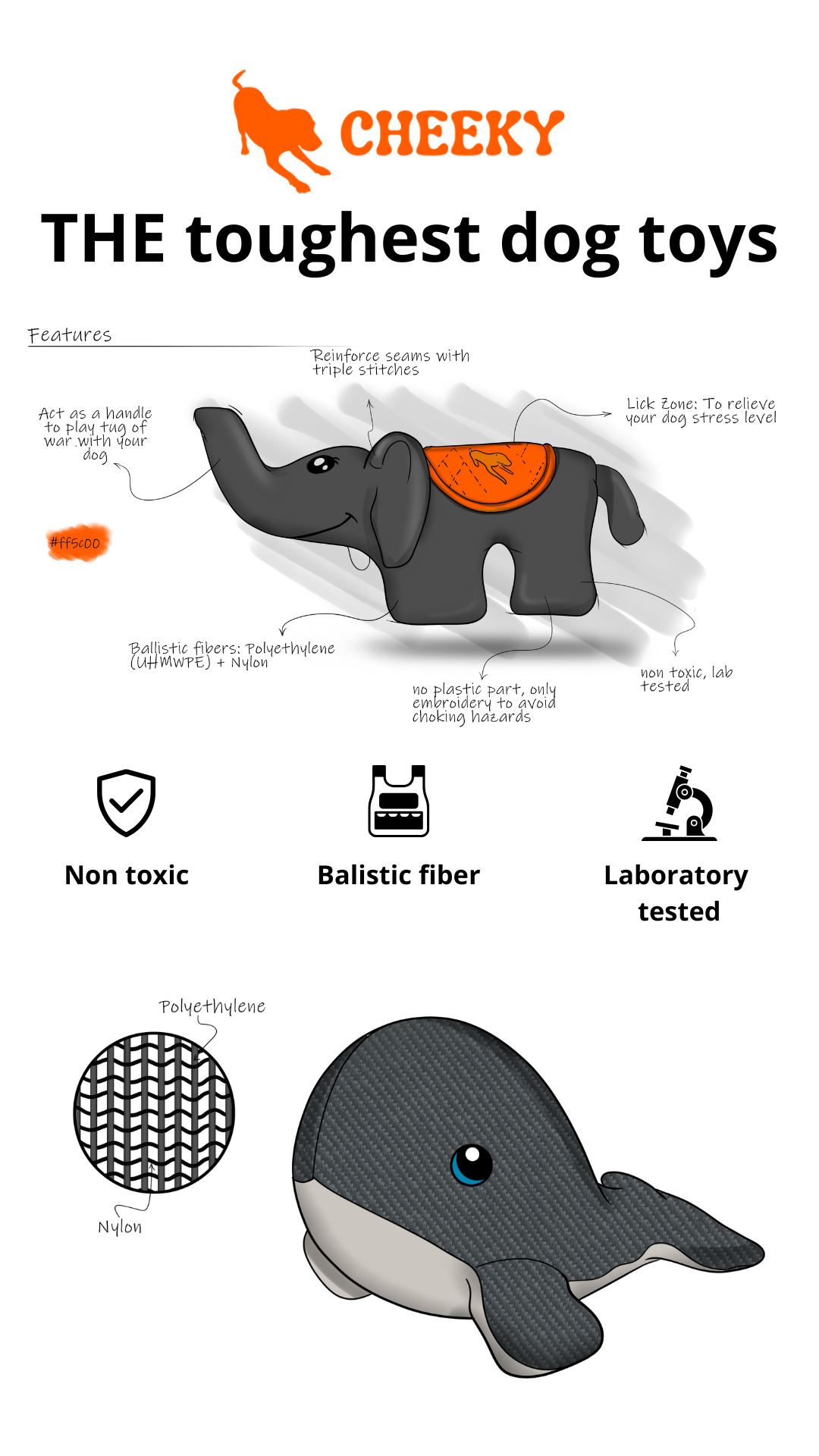 Cheekydogtoys Facebook ad from Apr 17, 2026