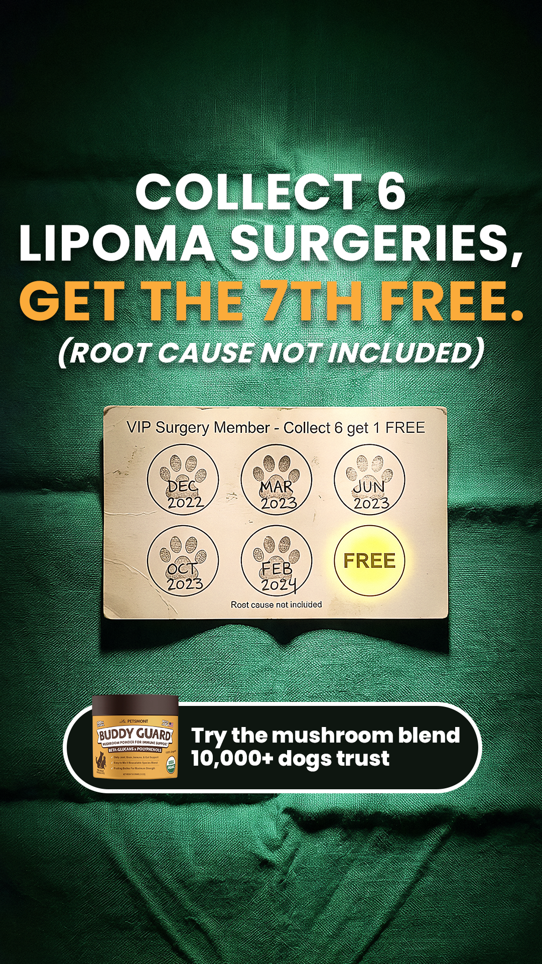 Petsmont Facebook ad