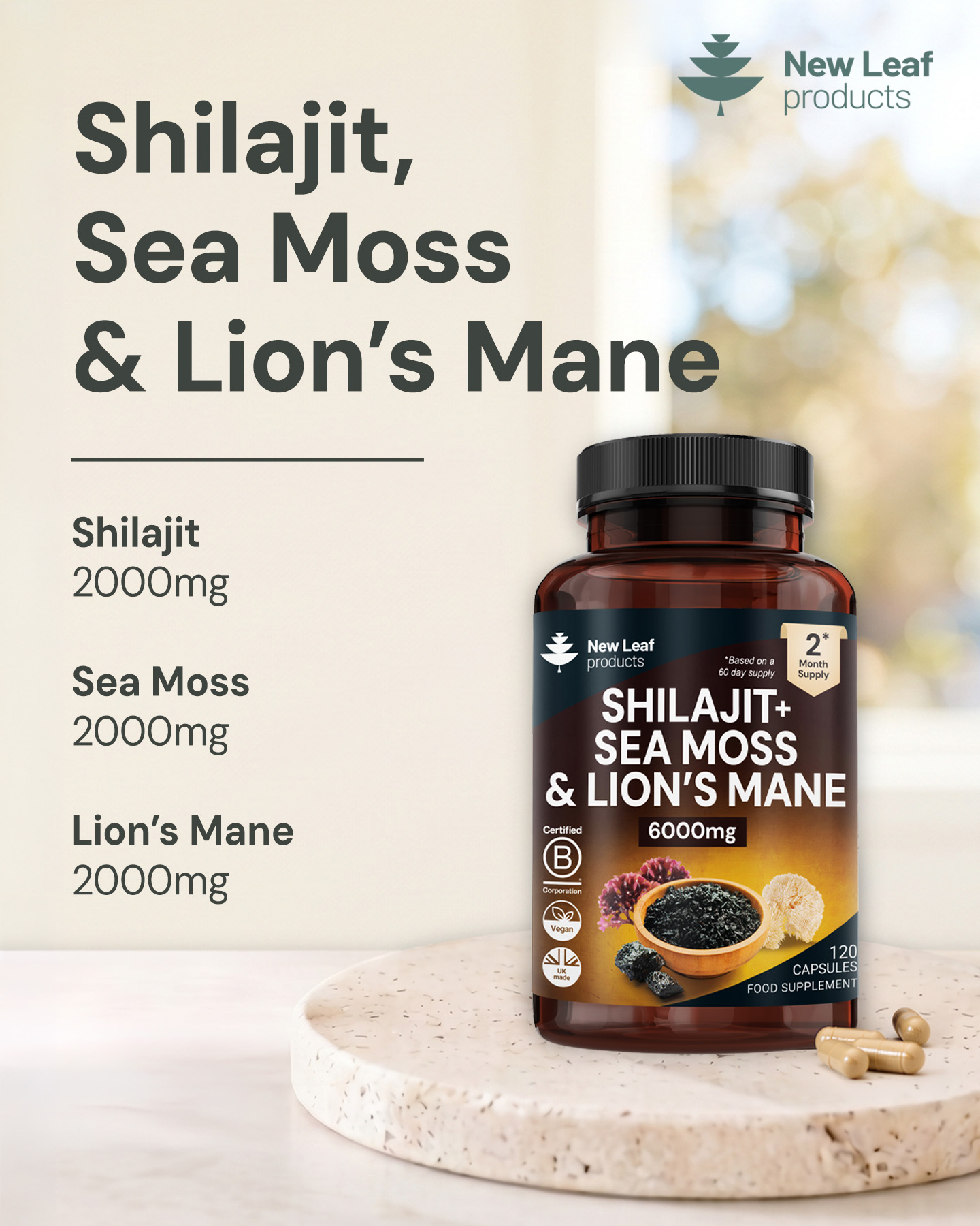 New-Leaf-Products.com Facebook ad