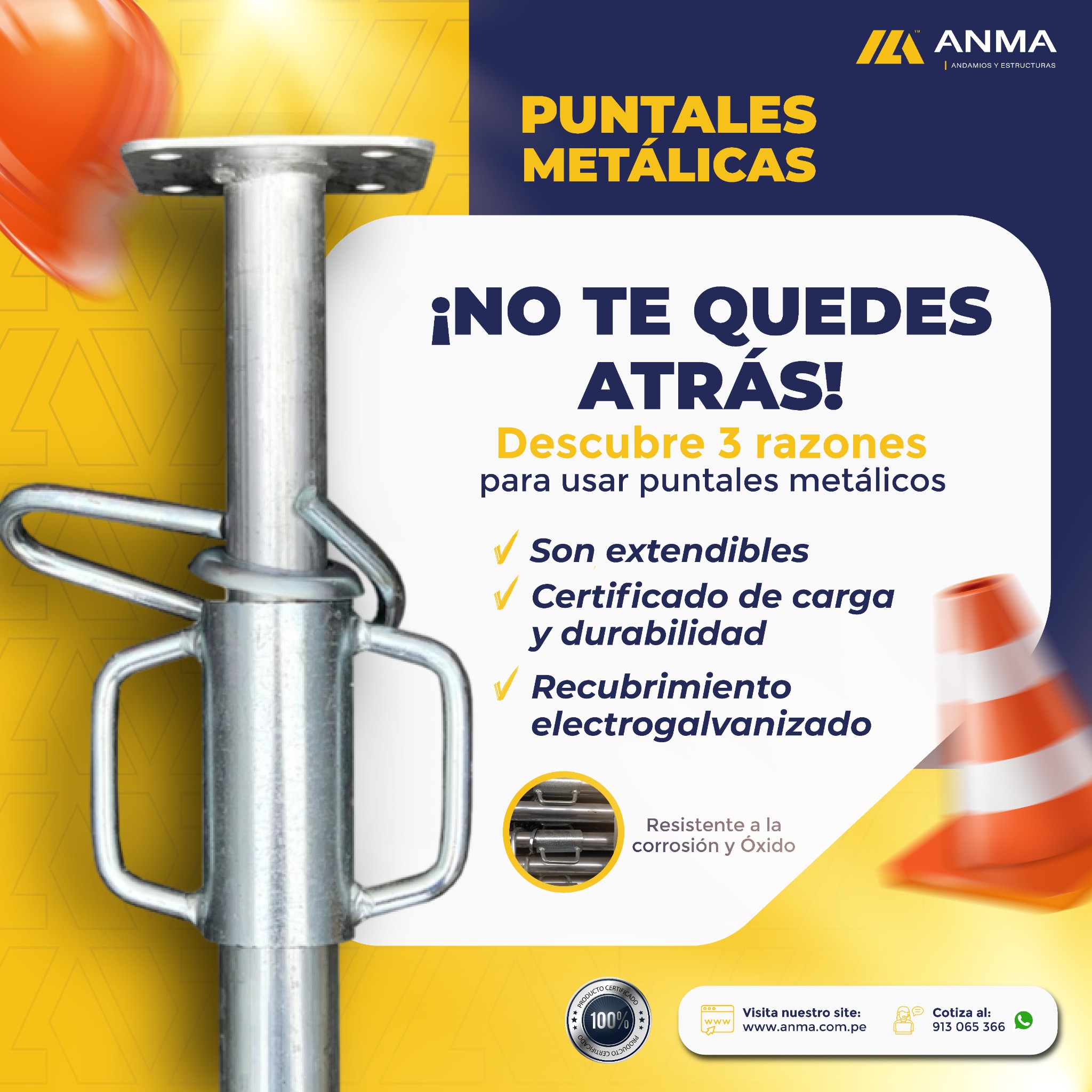 ANMA Andamios Y Estructuras Facebook ad: Conversa con nuestro equipo