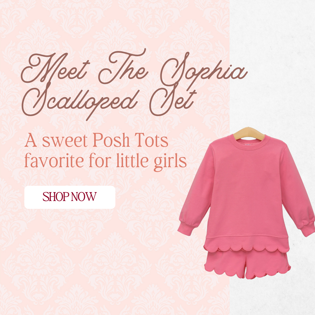 Posh Tots Children's Boutique Facebook ad