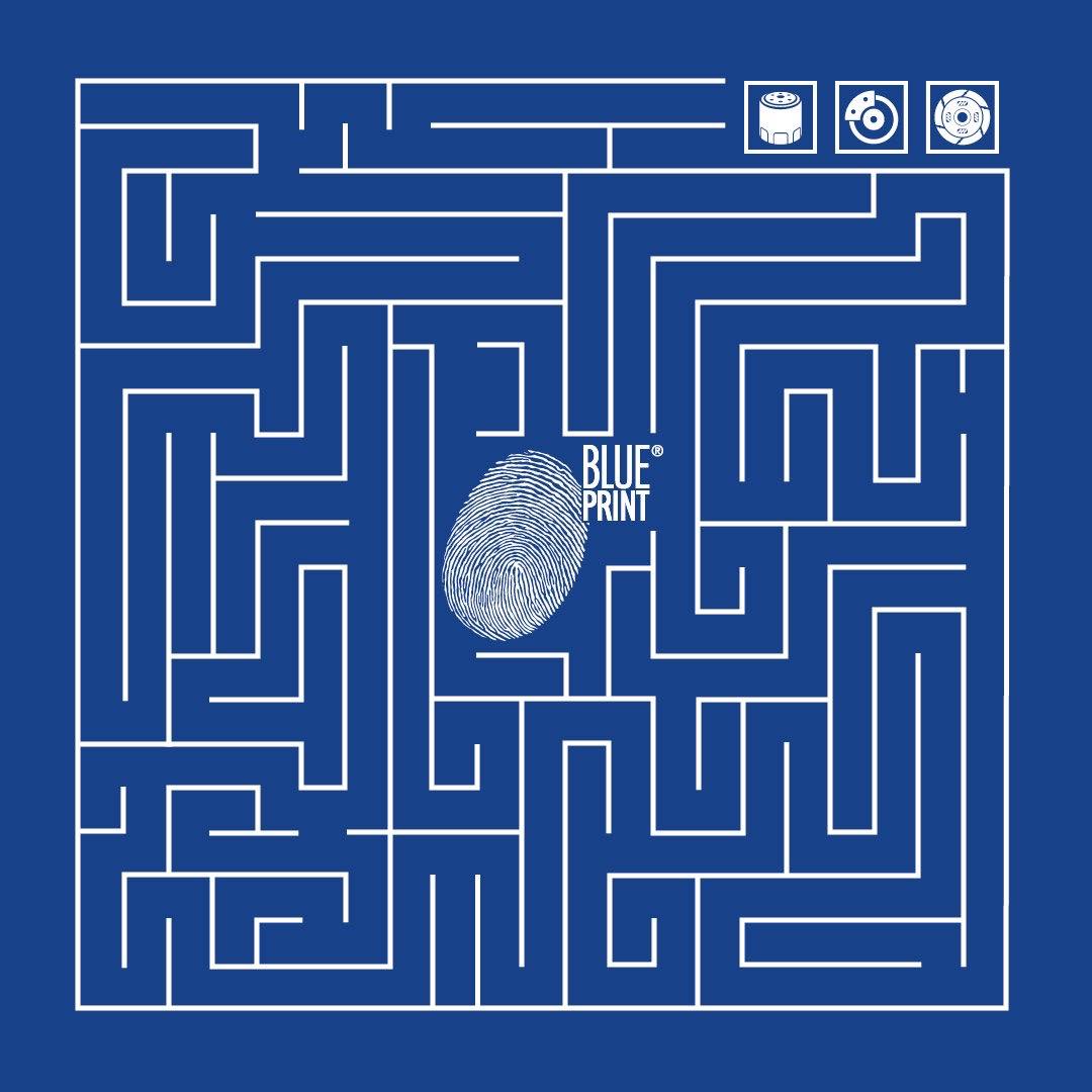 Blue Print.UA Facebook ad: Знайдеш правильний шлях?