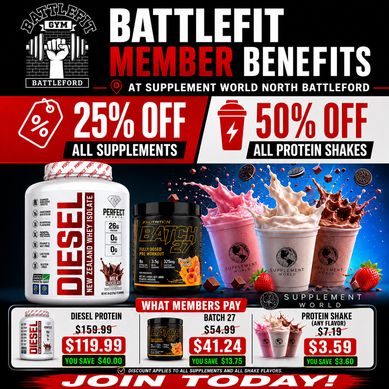 Battlefit Gym Facebook ad: MEMBERSHIP | Battlefit Gym