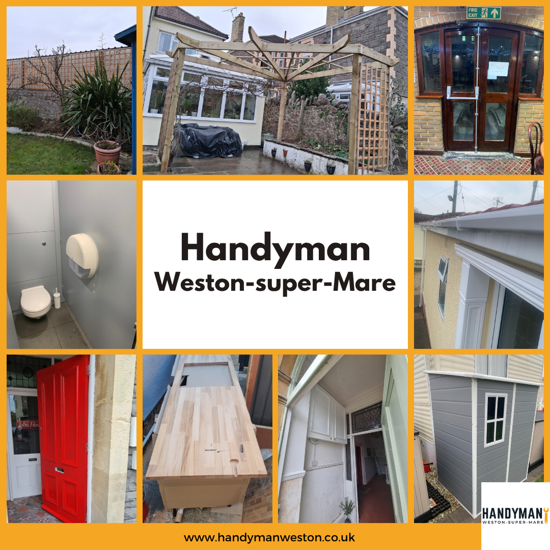 Handyman Weston-super-Mare Facebook ad: We offer high quality, affordable handyman services in…