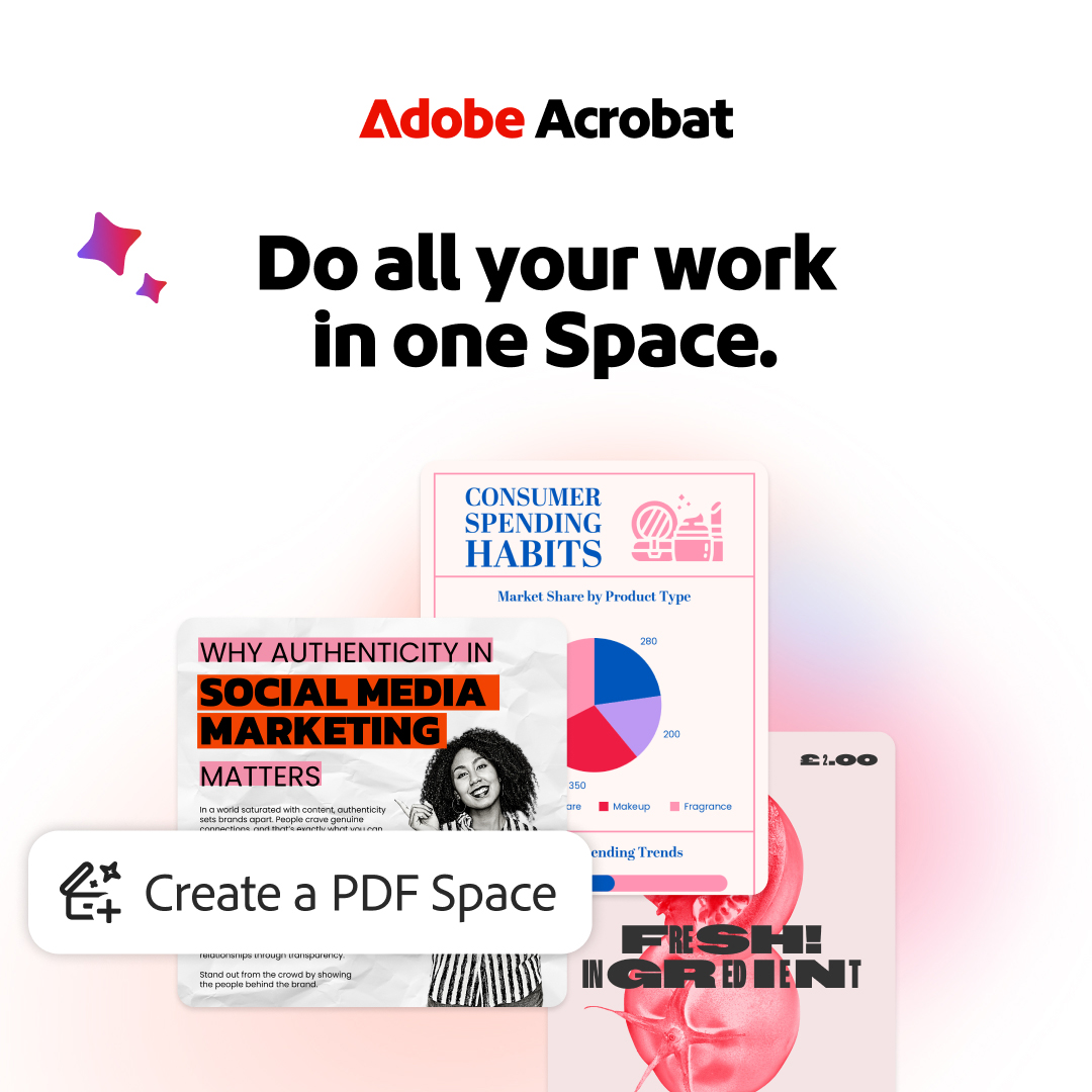 Adobe Acrobat Facebook ad