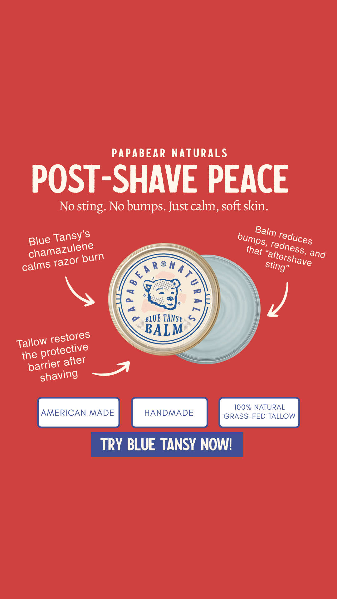 Papabear Naturals Facebook ad